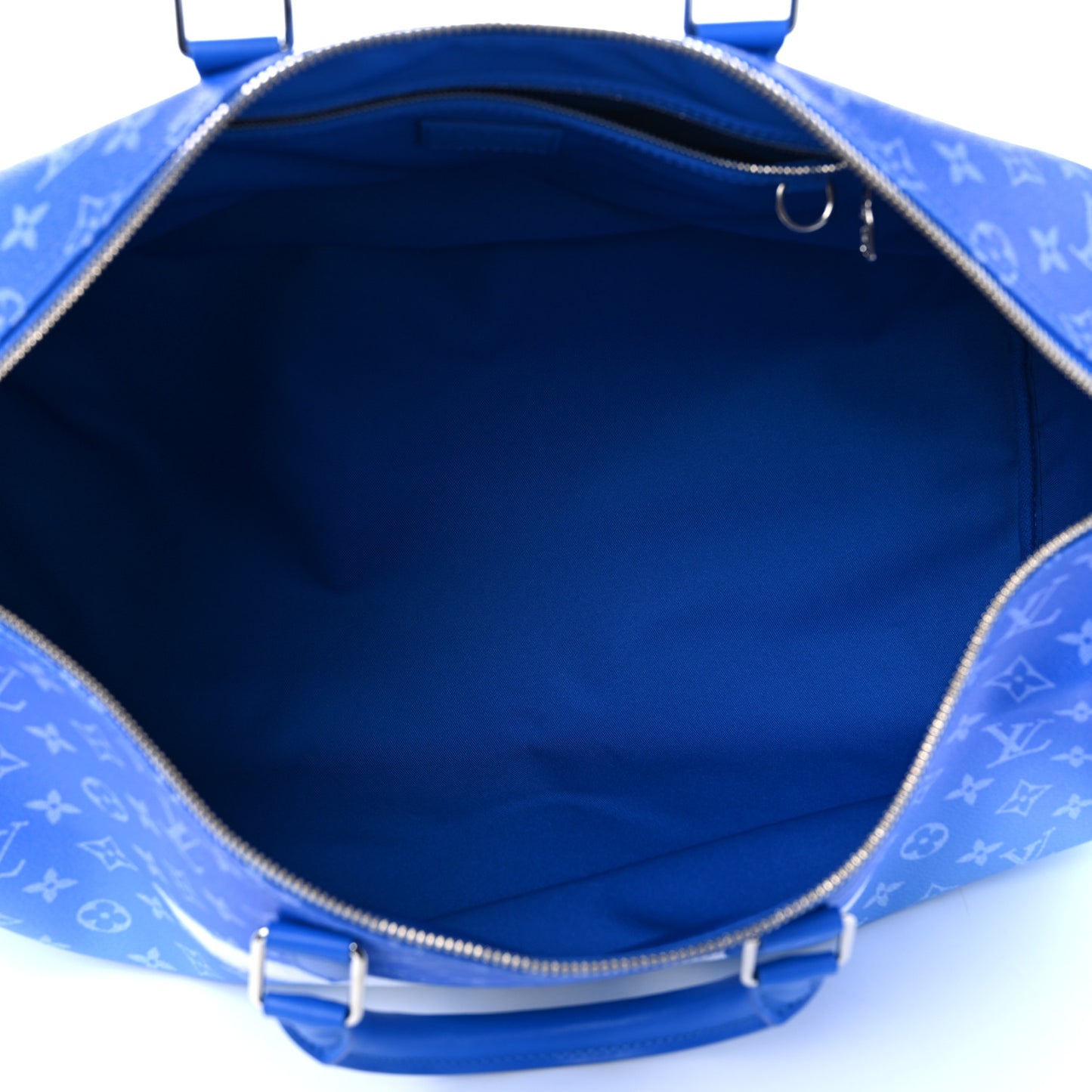 Monogram Clouds Keepall Bandouliere 50 Blue