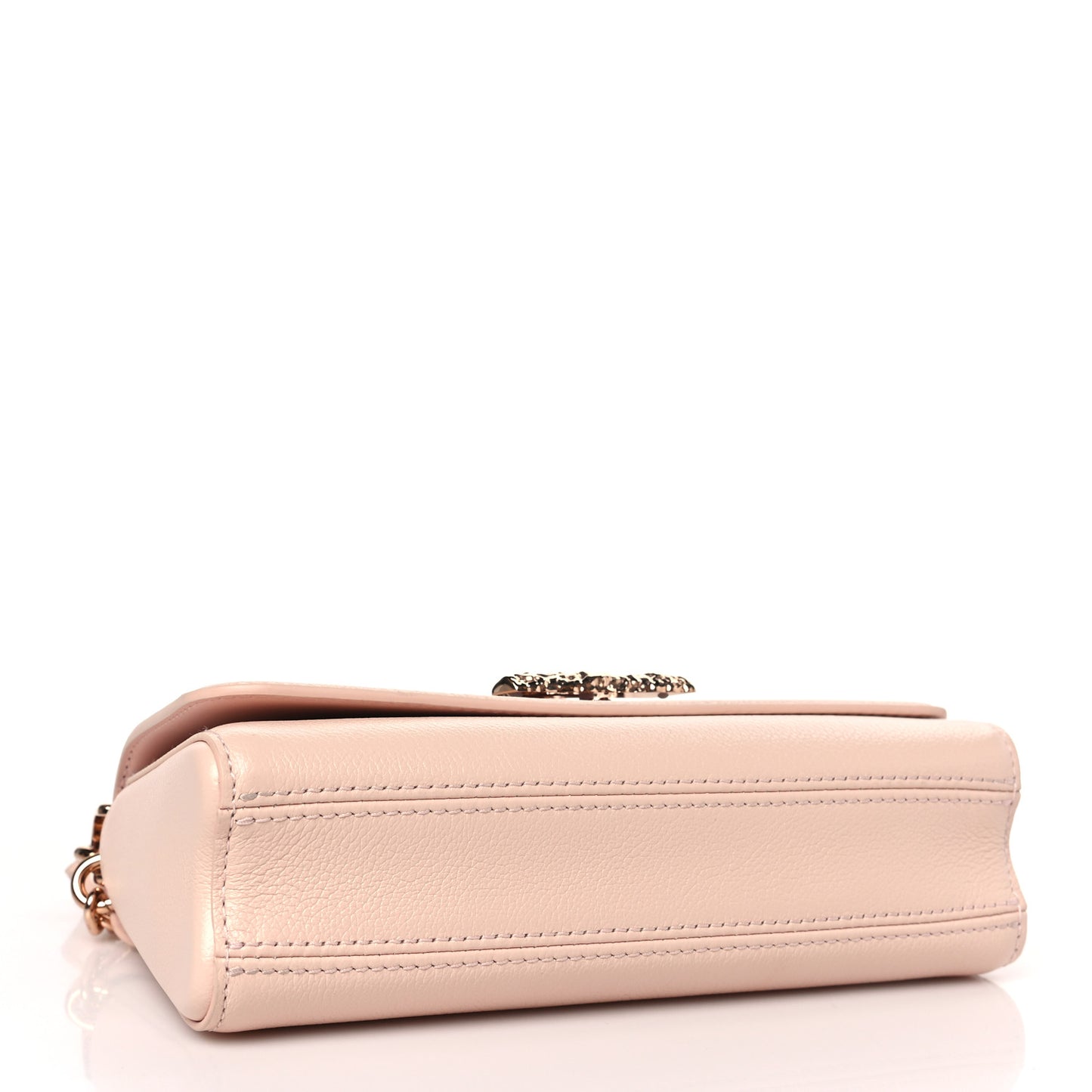 Shiny Calfskin LV Crush Twist West Jasmine Pink