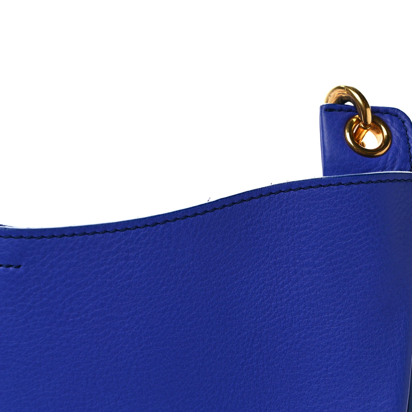 Supple Calfskin Small Hobo Indigo