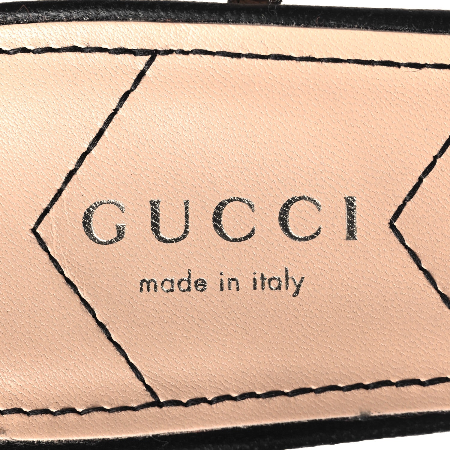 Gucci Nappa Charlotte Petite GG 55mm Slingback Pumps 36 Black 7 of 8