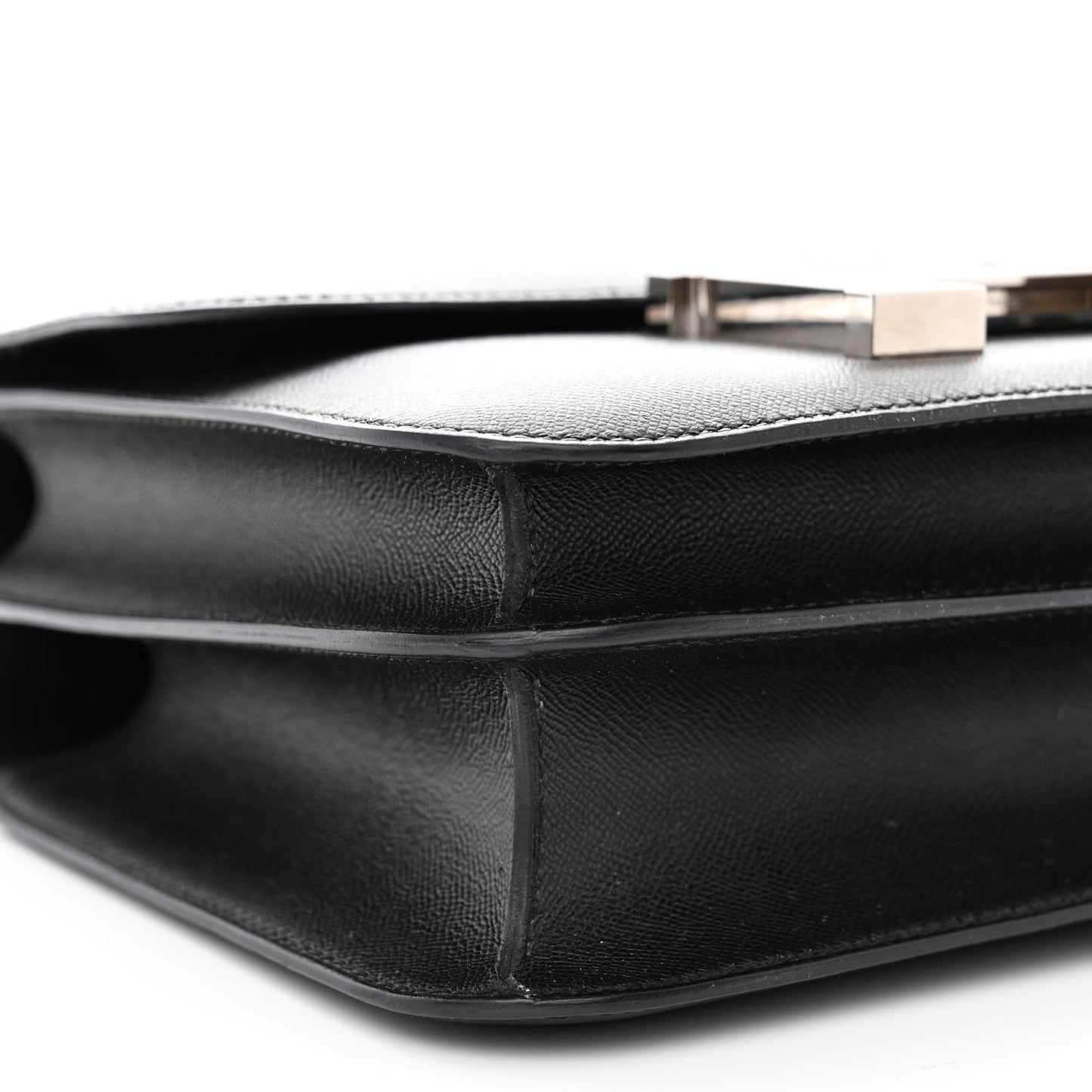 Madame Calfskin Lizard Constance 24 Black Ombre