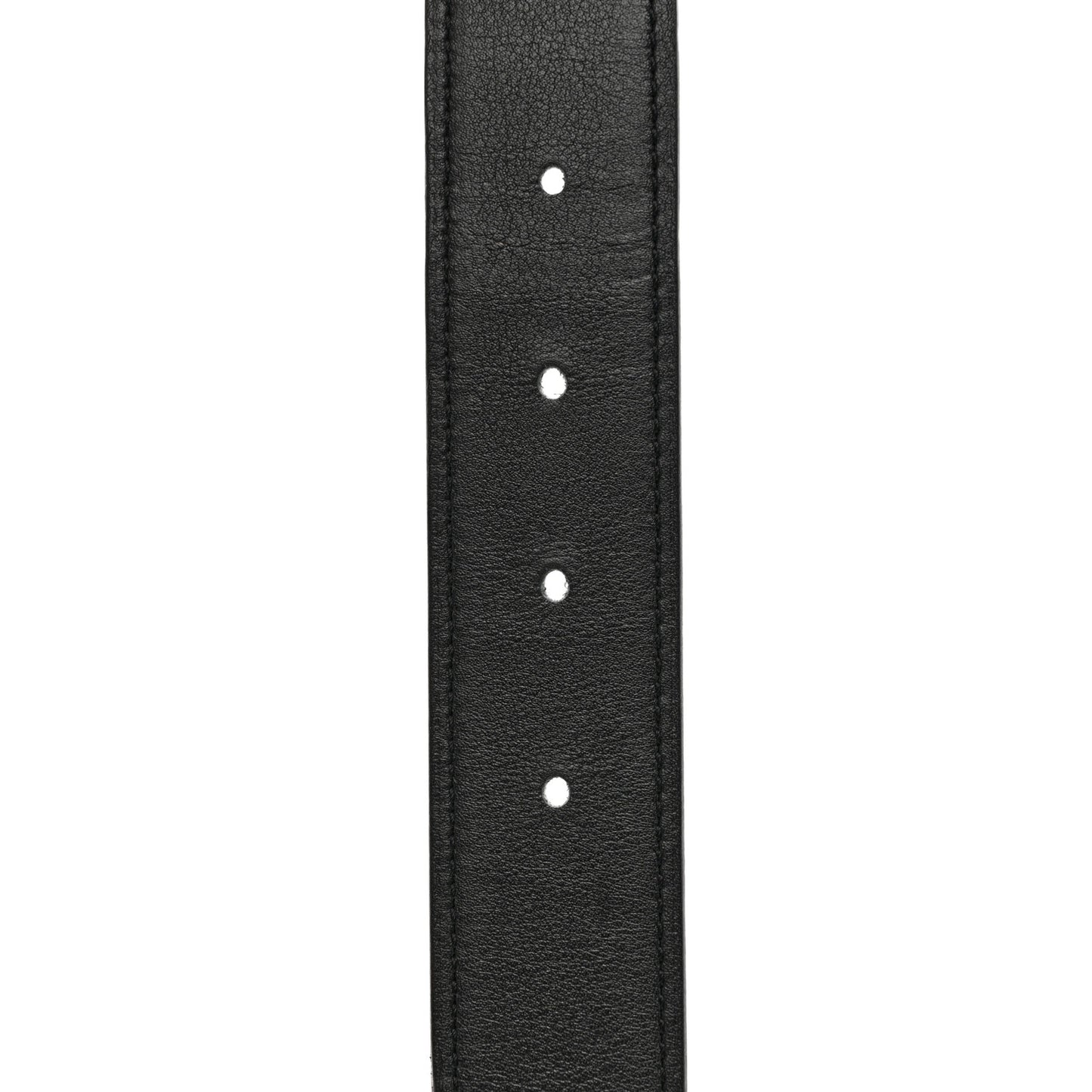 Swift Epsom 32mm Belt Strap 90 Black Gold