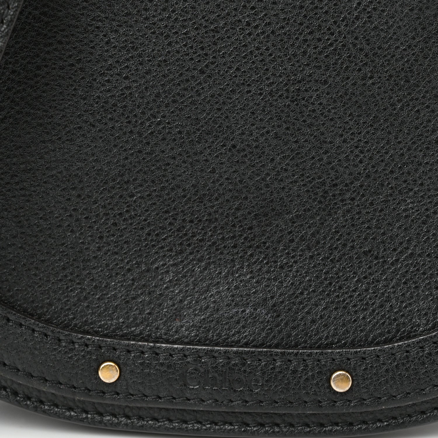 Chloe Calfskin Suede Small Nile Bracelet Bag Black 11 of 11