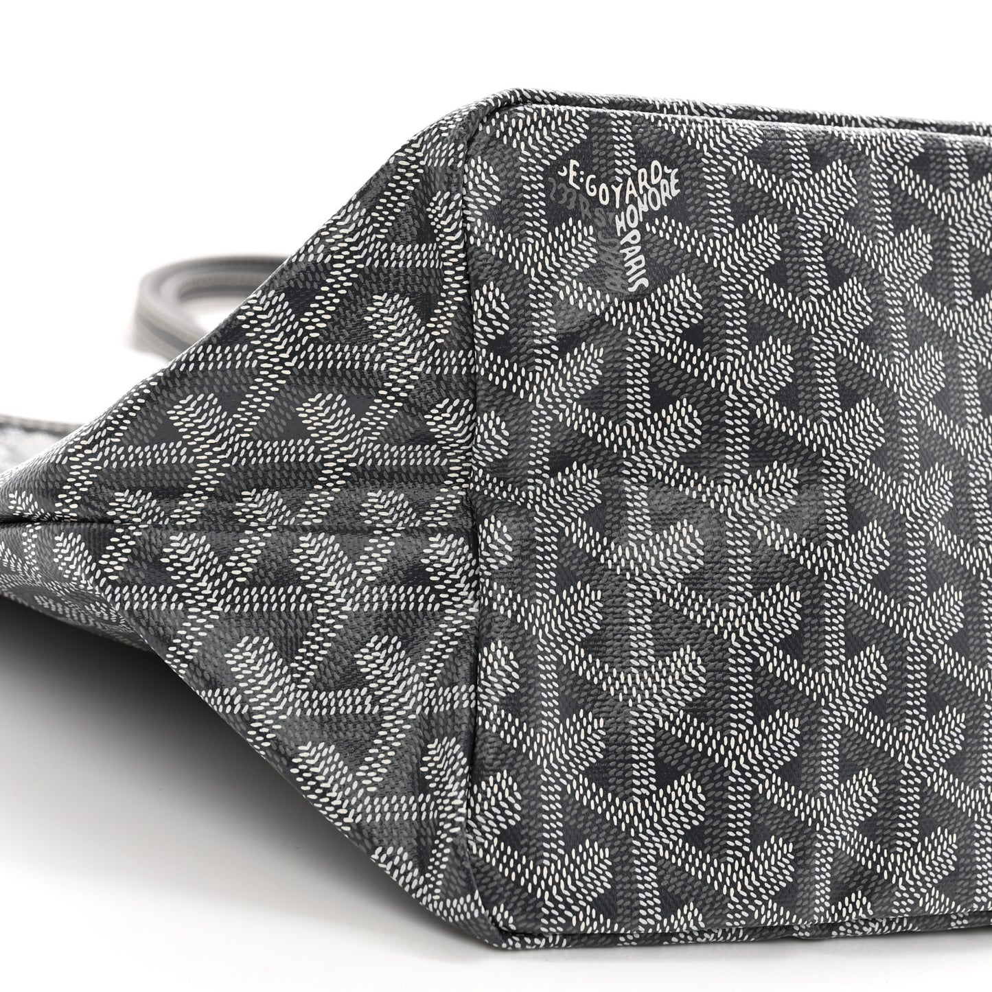Goyardine Heart Saint Louis PM Grey