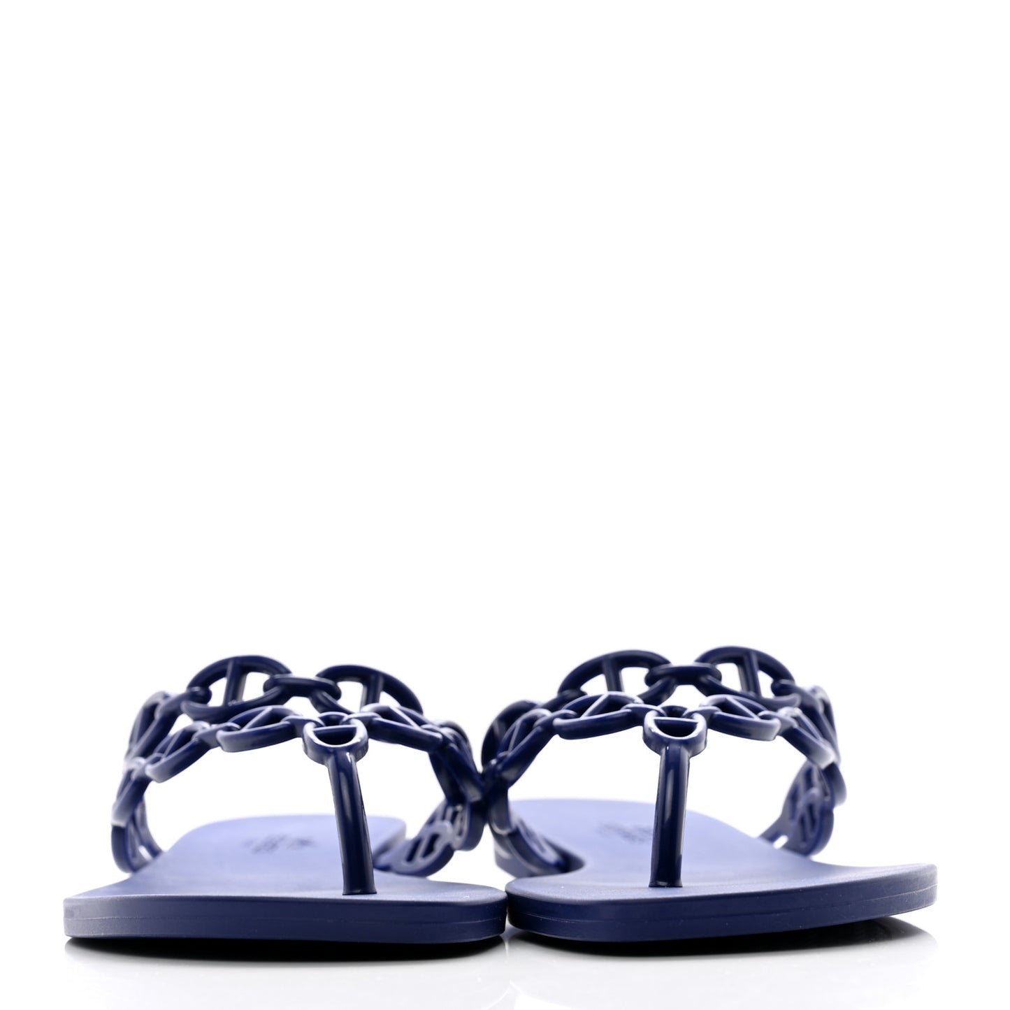 Rubber Chaine d'Ancre Island Sandals 38 Bleu Smalt
