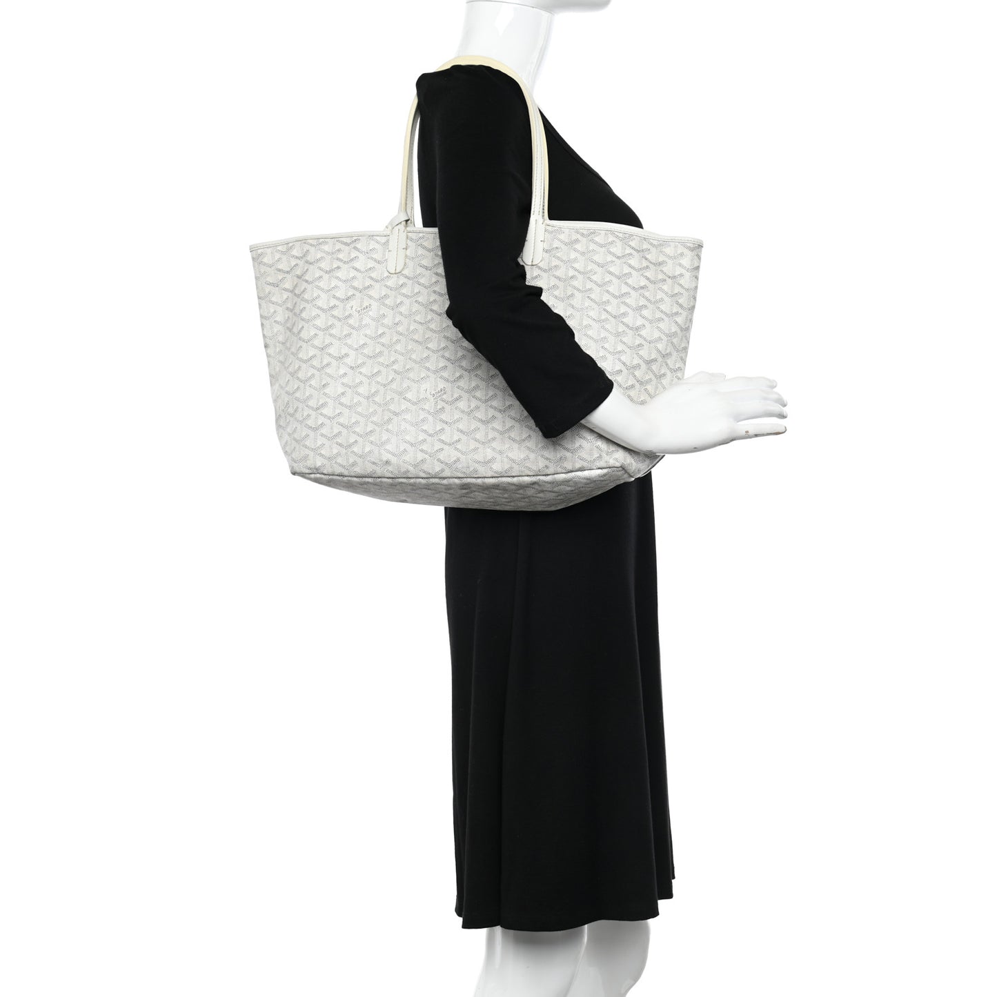 Goyardine Saint Louis PM White