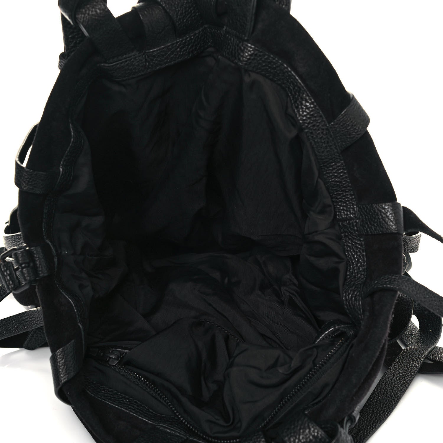 Alexander Wang Suede Kirsten Satchel Black 4 of 11