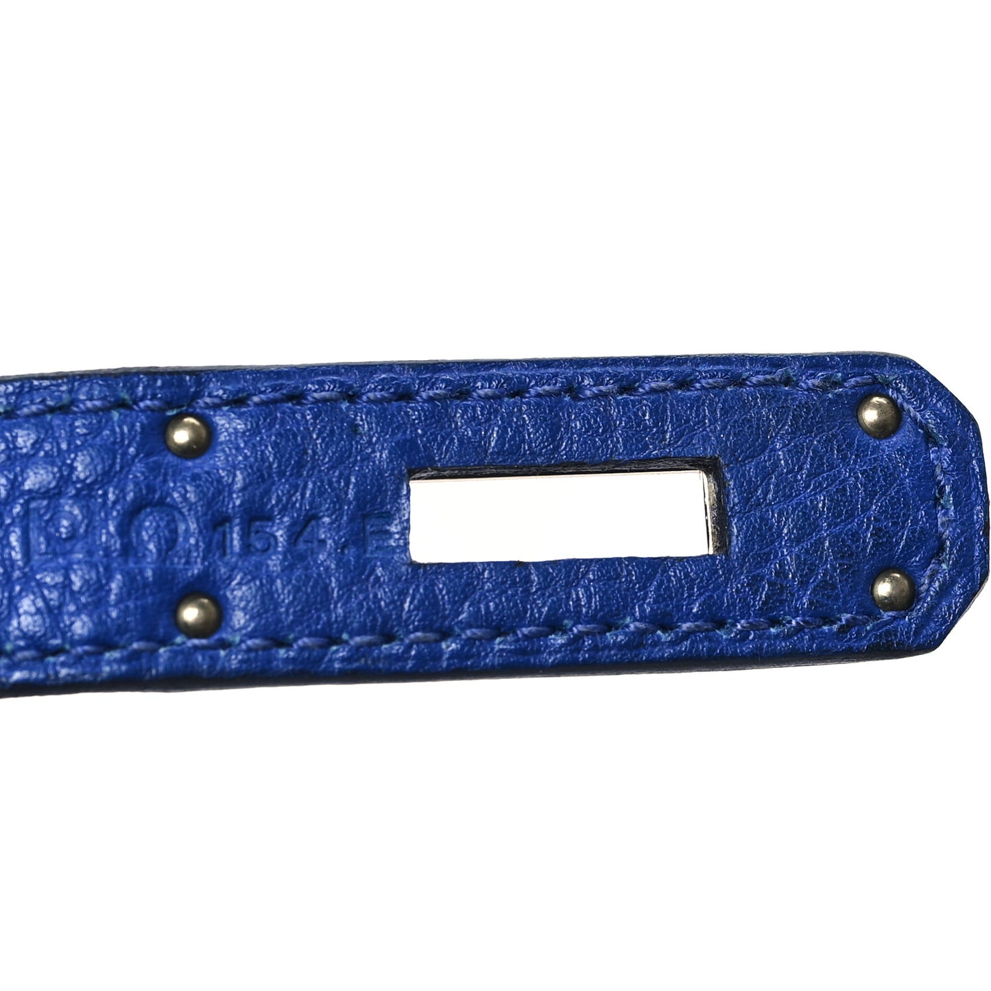 Togo Birkin 35 Bleu Electrique