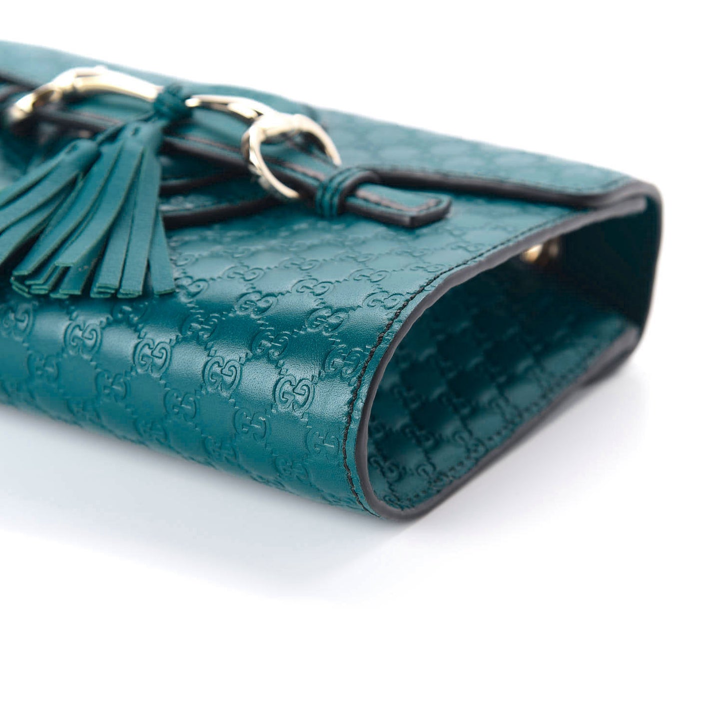 Microguccissima Mini Emily Shoulder Bag Deep Cobalt