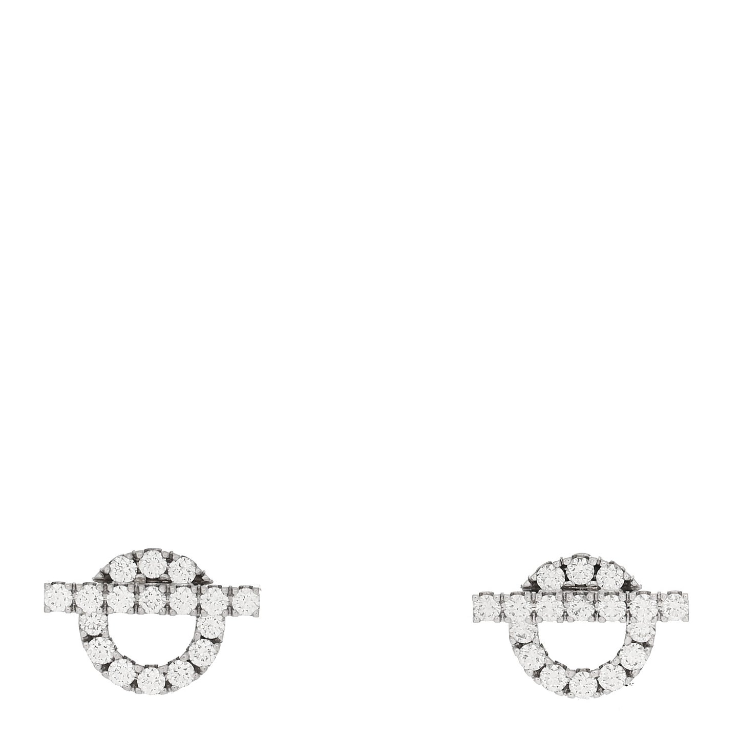 18K White Gold Diamond Finesse Earrings