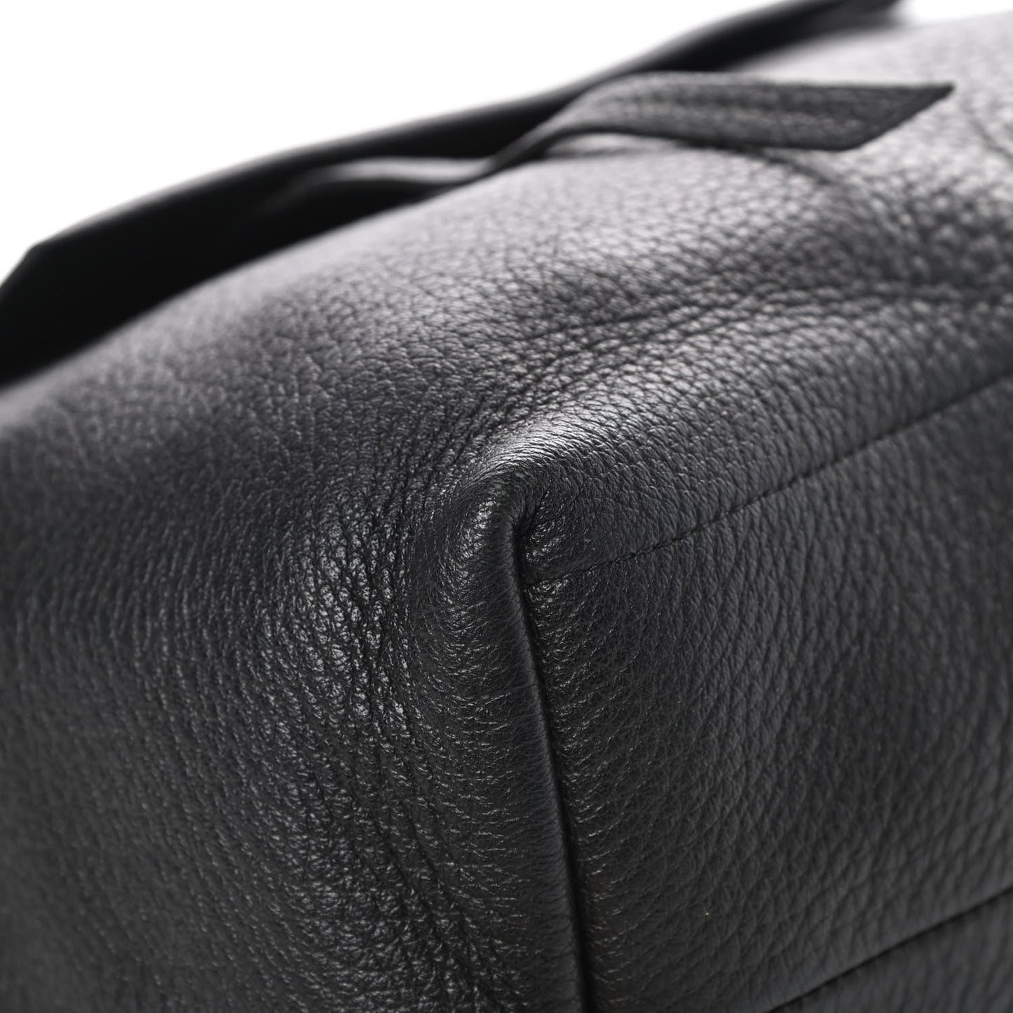 Cervo Flap Shoulder Bag Black