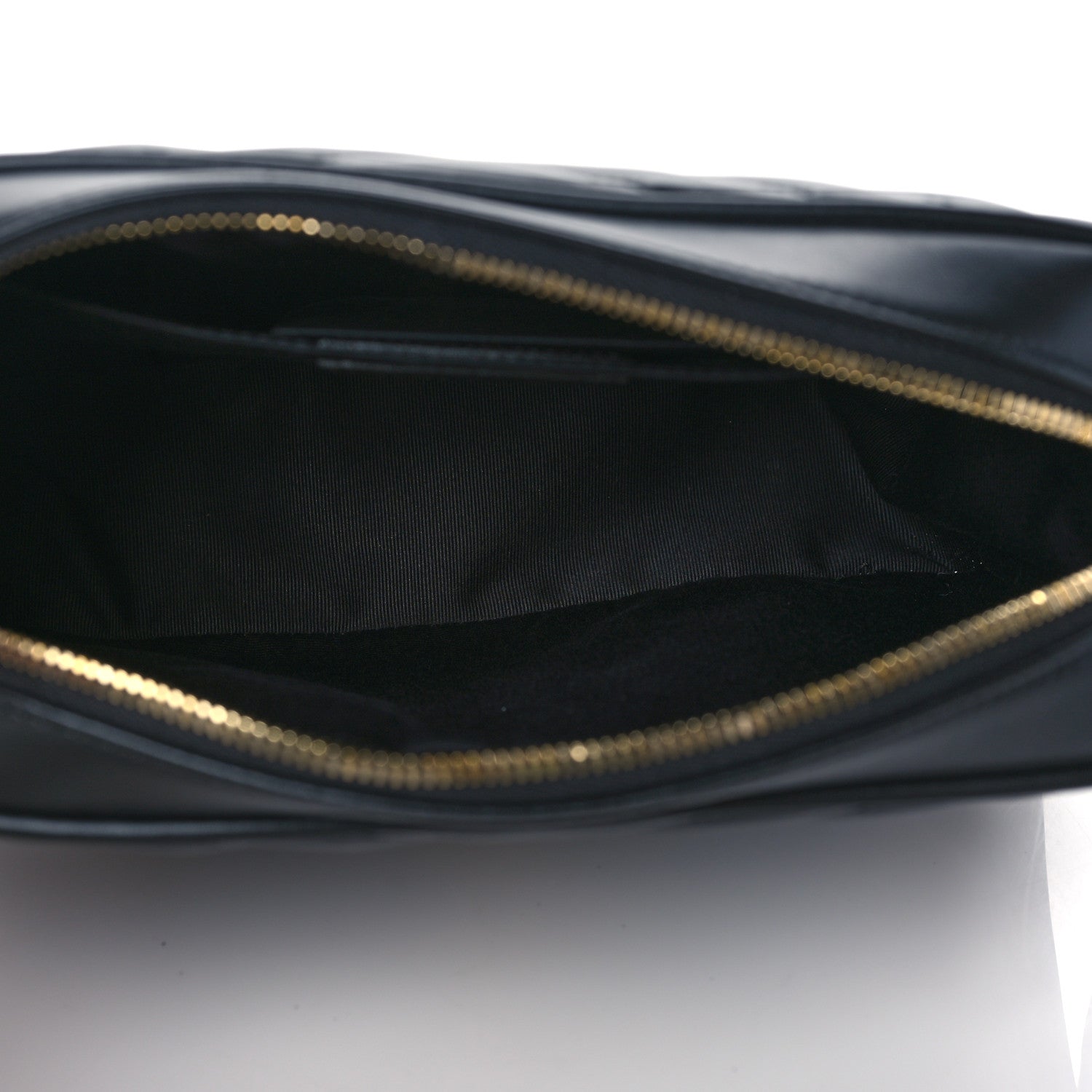 Saint Laurent Calfskin Matelasse Monogram Lou Camera Bag Black 5 of 10