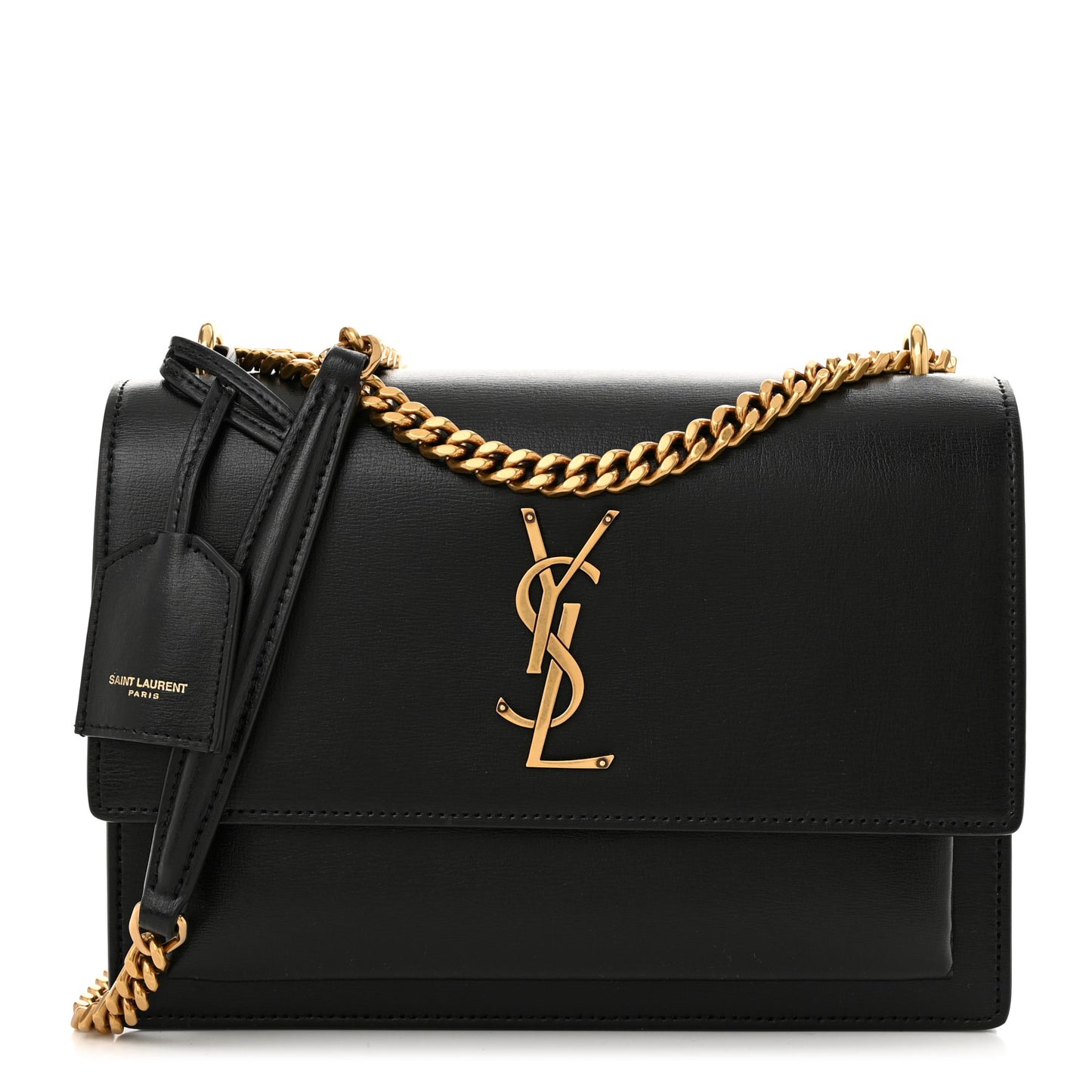Calfskin Medium Monogram Sunset Black