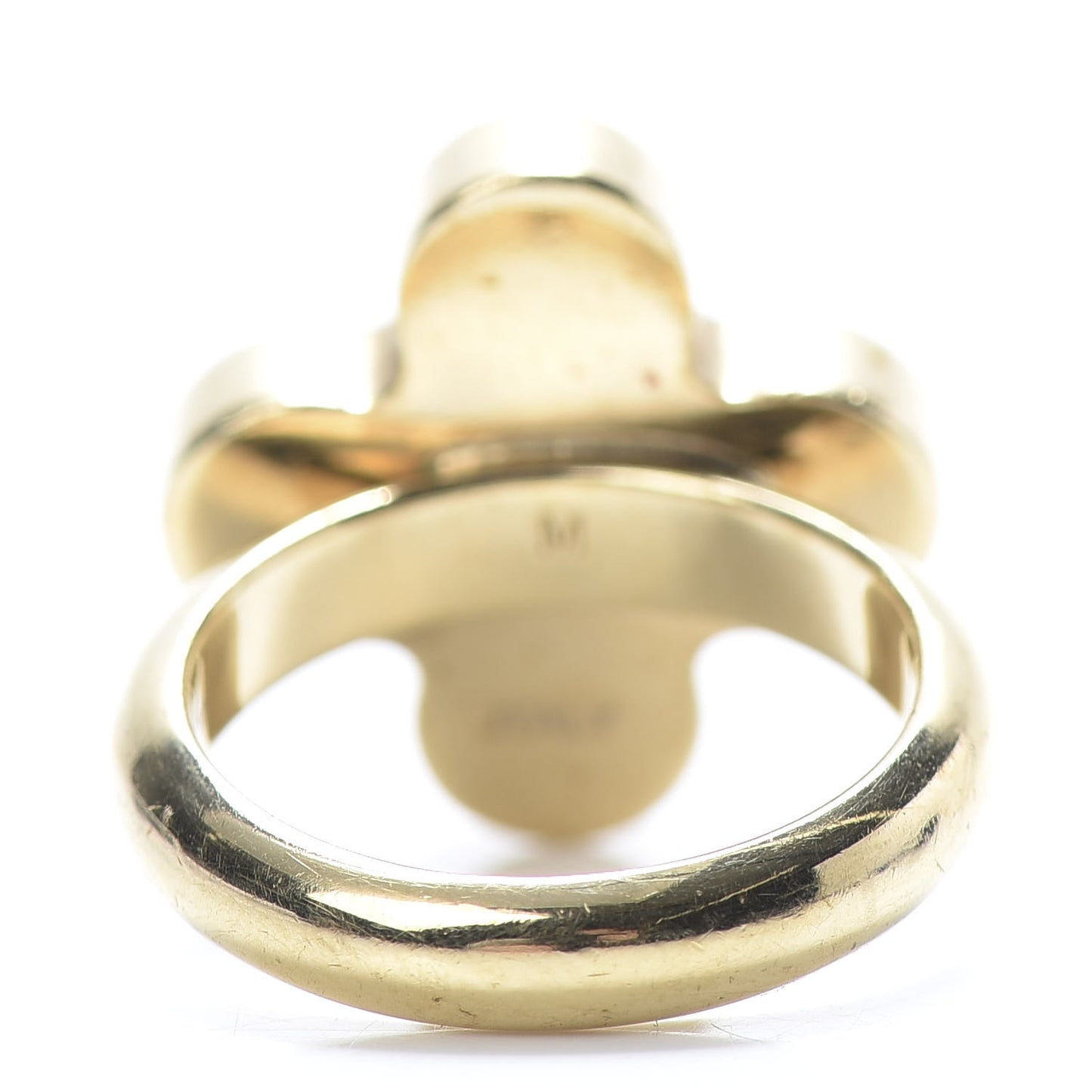 Crystal Love Letters Timeless Ring Gold M 6.5