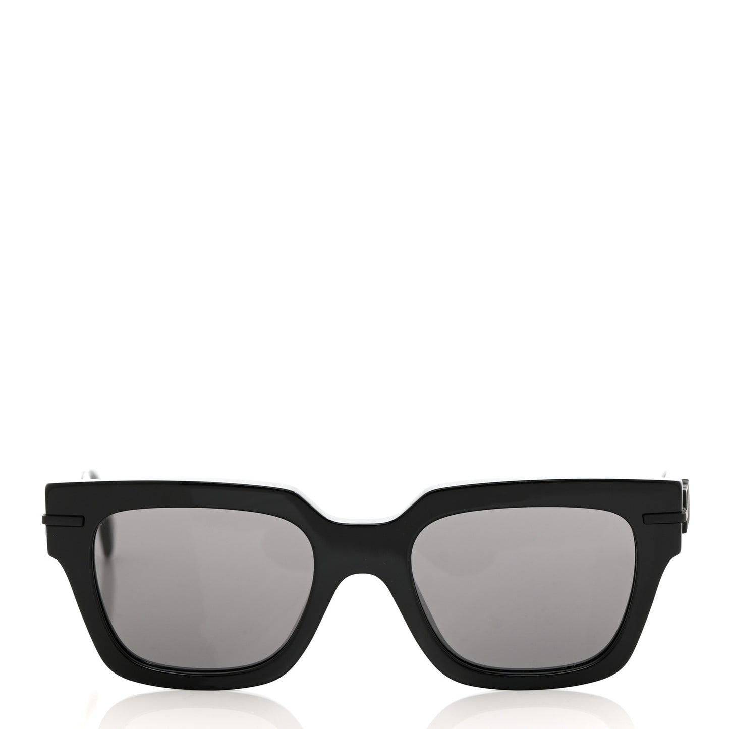Acetate Fendigraphy Square Sunglasses FE40078I Black