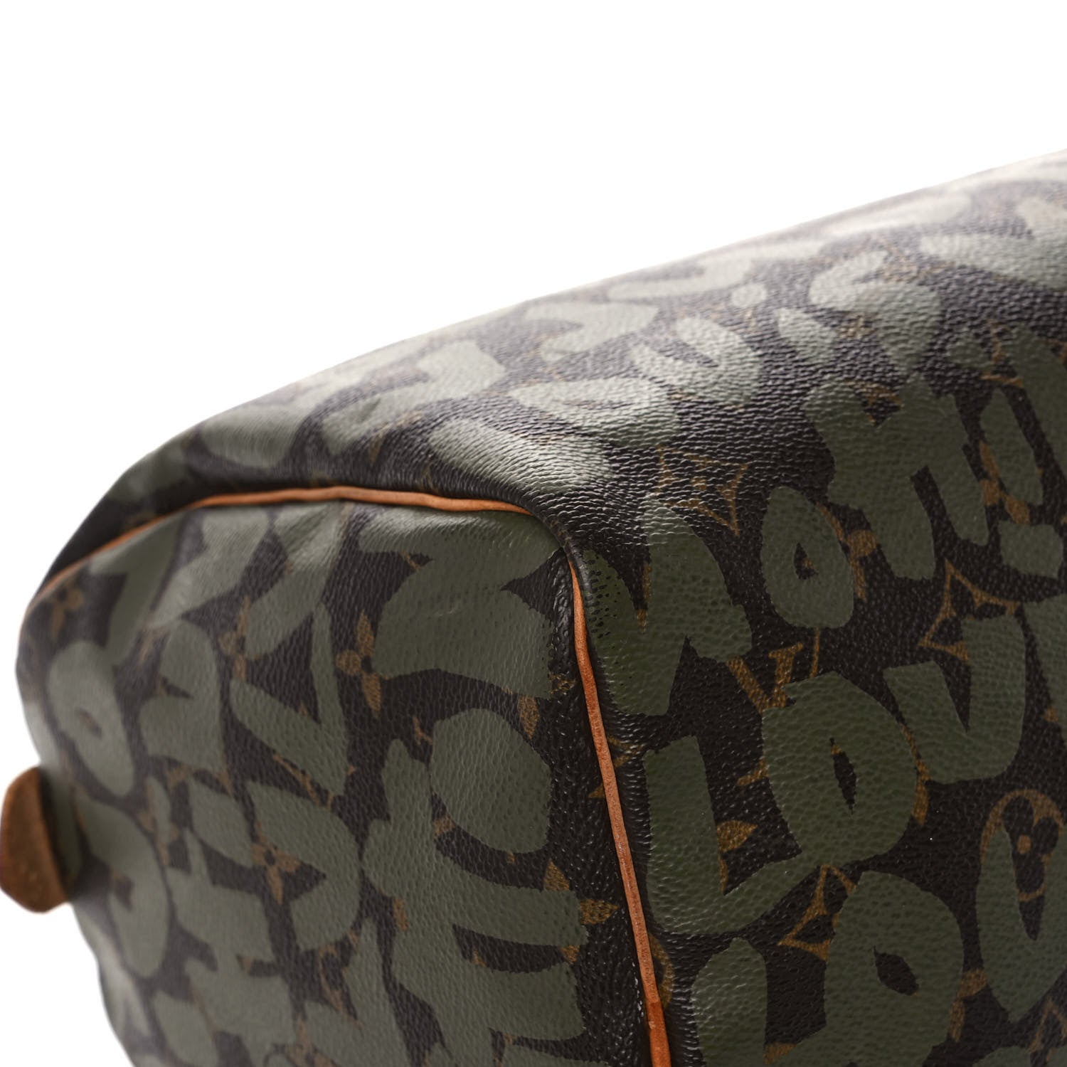 Louis Vuitton Monogram Graffiti Speedy 30 Kaki 7 of 23