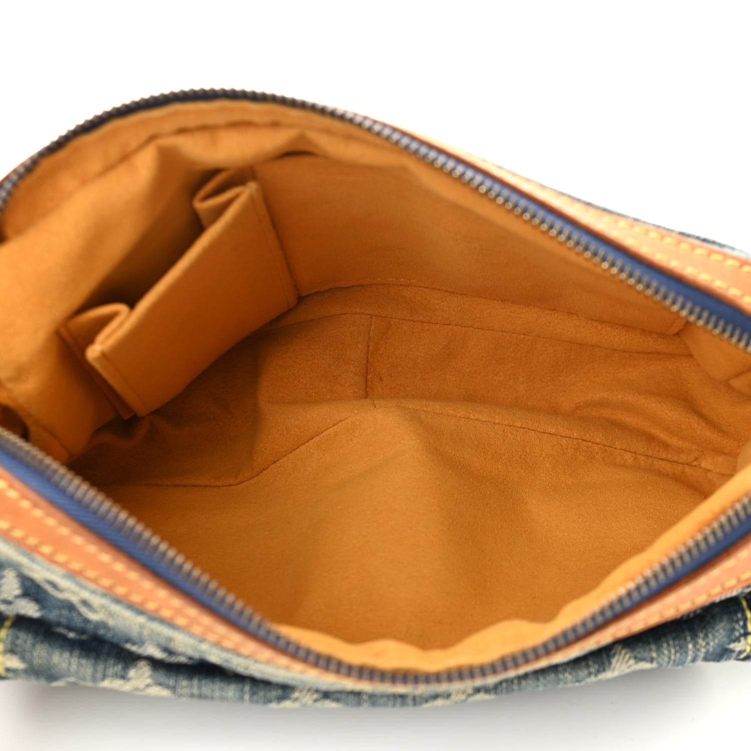 Louis Vuitton Monogram Denim Bum Bag Blue 5 of 10