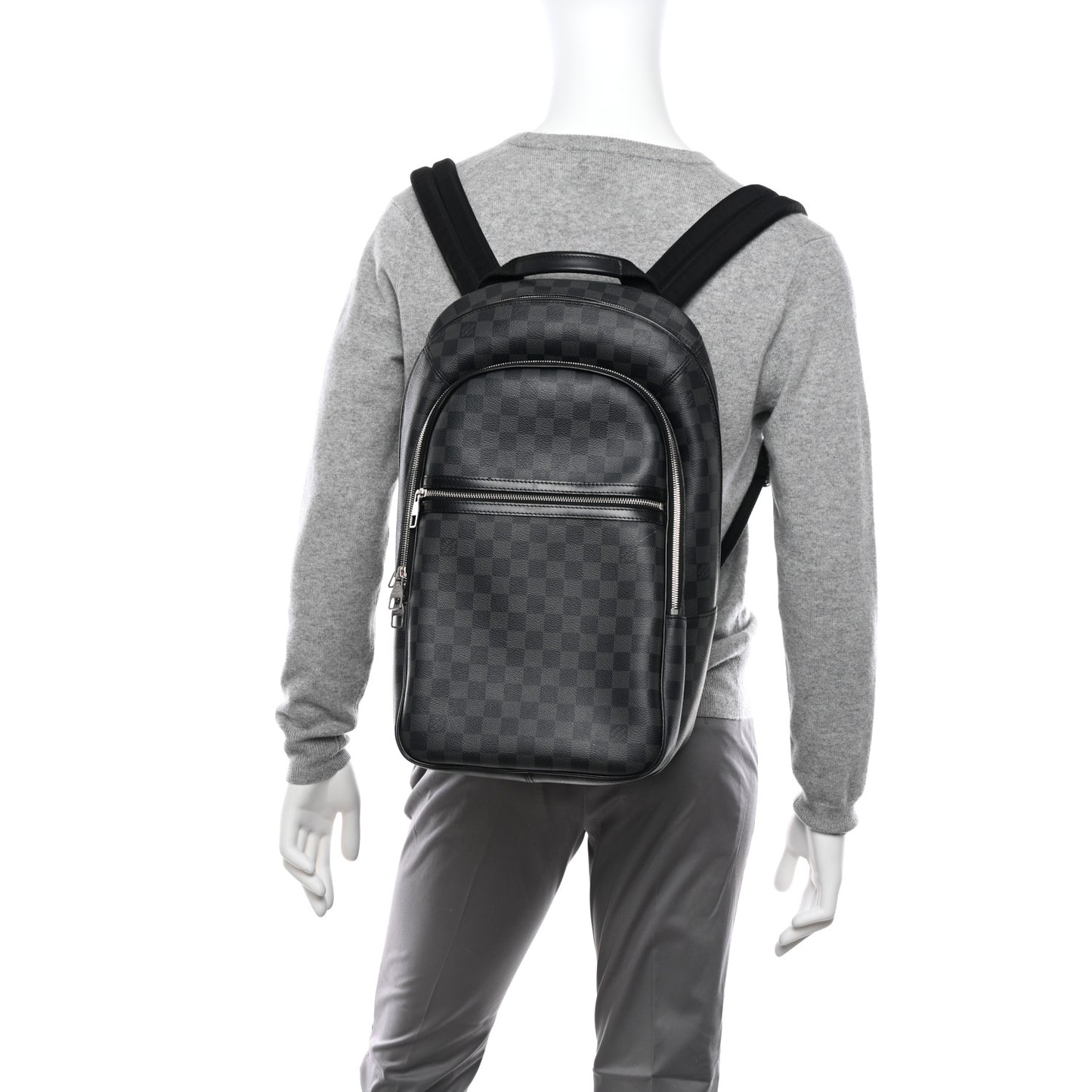 Damier Graphite Michael Backpack