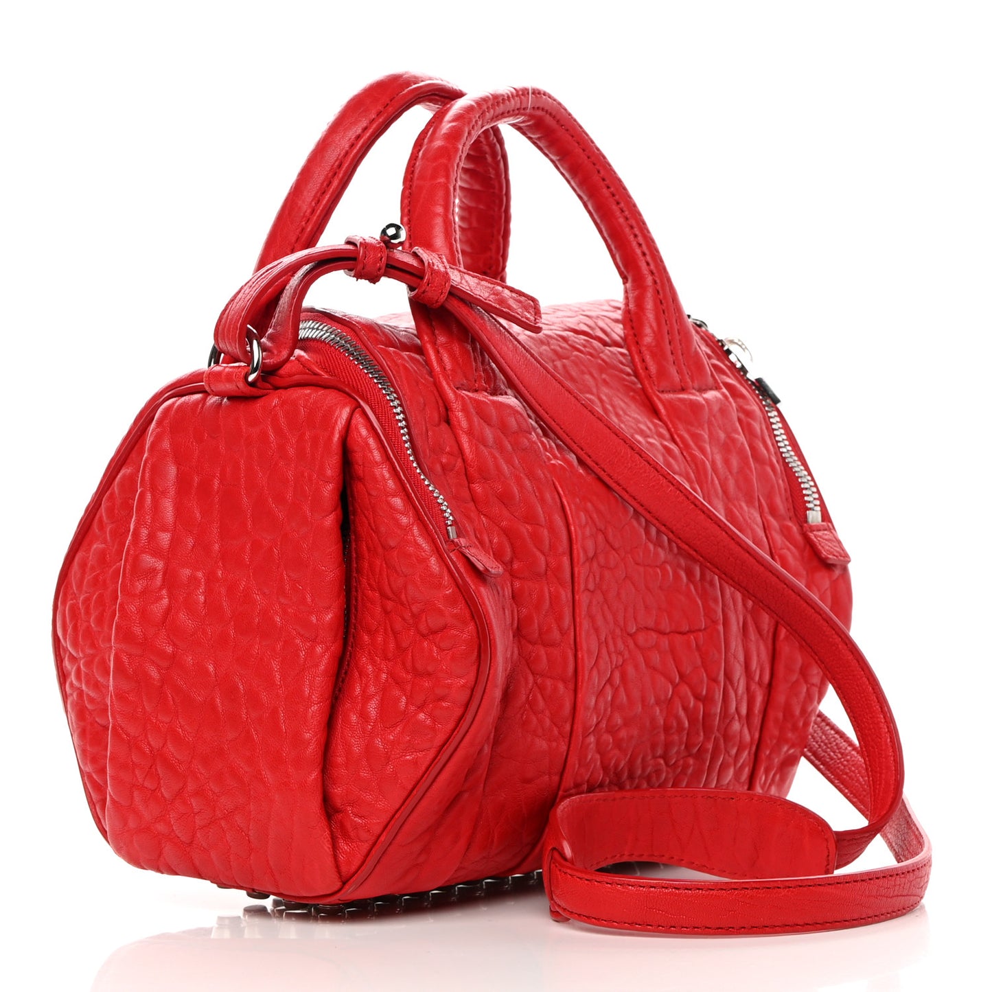 Pebbled Lambskin Rockie Red