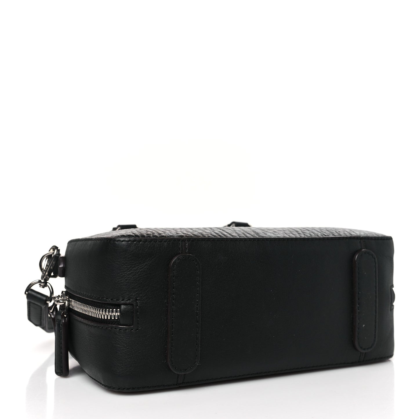 Visetos Small Half Moon Crossbody Bag Black