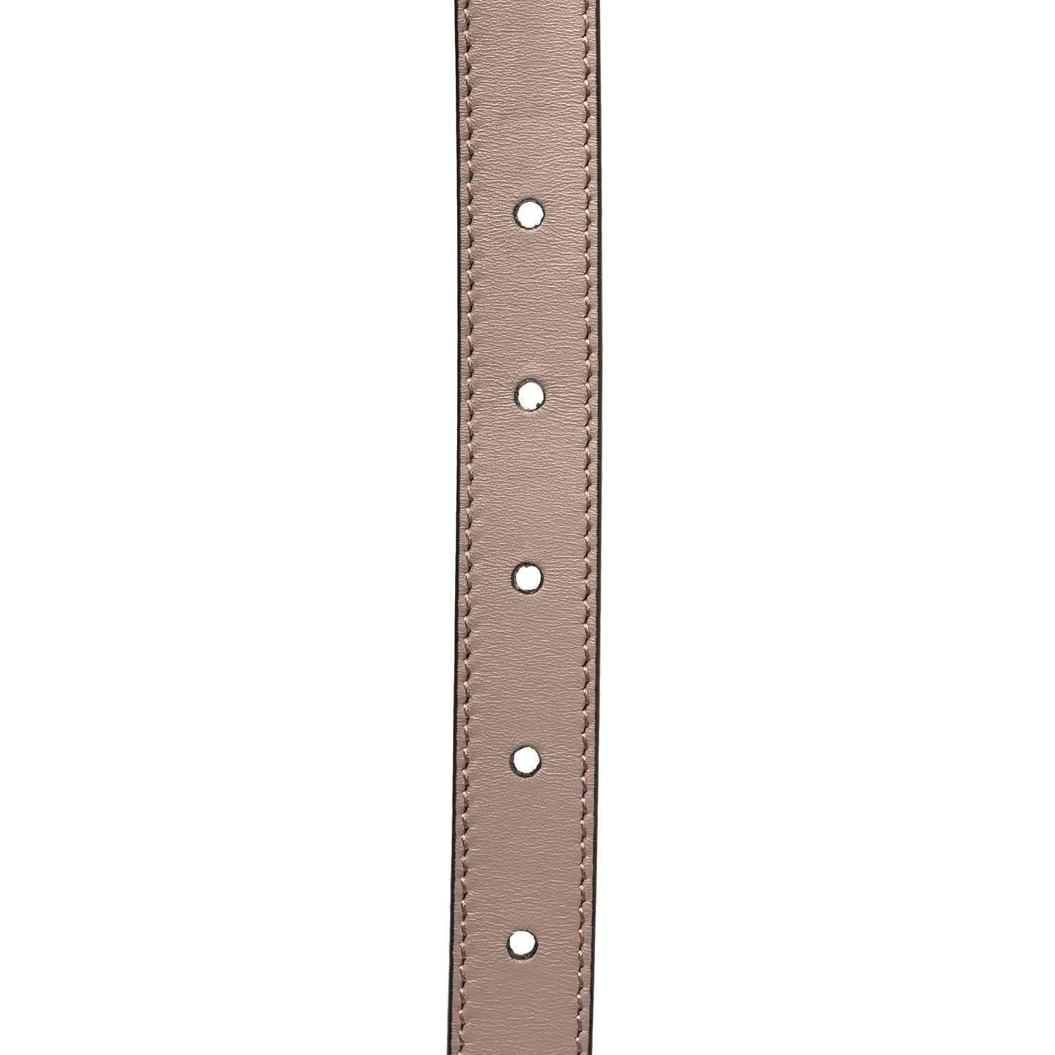 Gucci Calfskin Double G 20mm Belt 75 30 Porcelain Rose 5 of 6