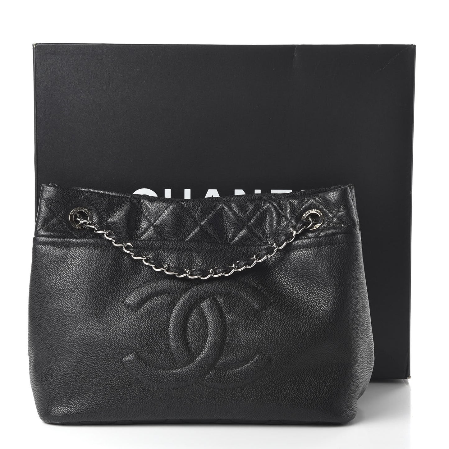 Caviar Timeless CC Soft Tote Black