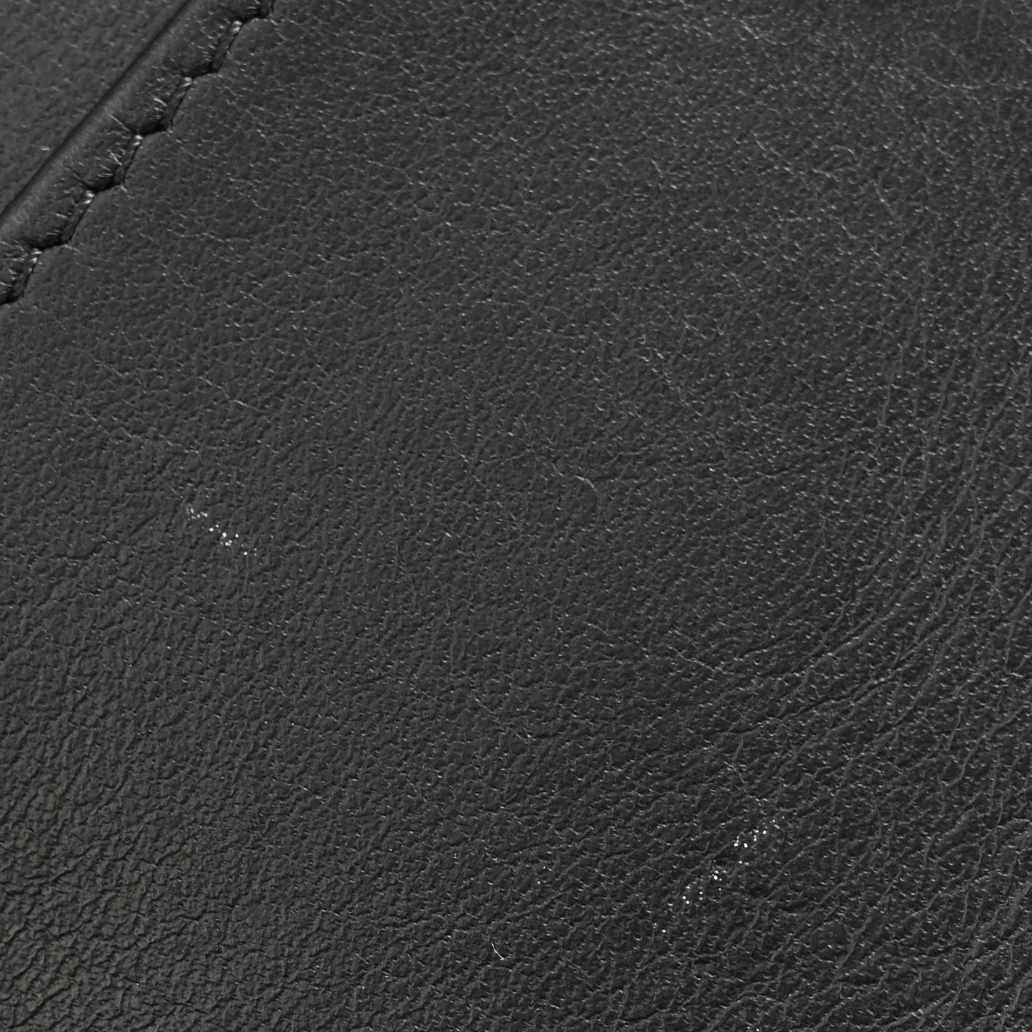 Caviar Chevron Quilted Boy Yen Wallet Black