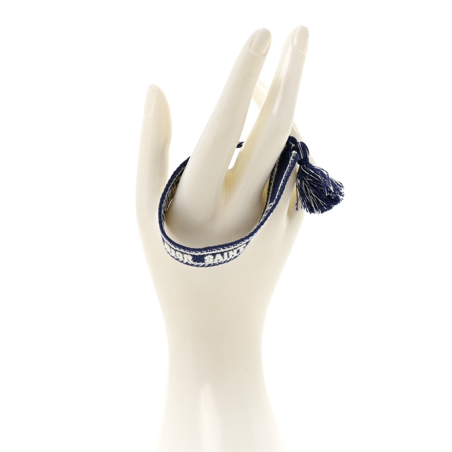 Woven Cotton Saint Barth Friendship Bracelet Navy