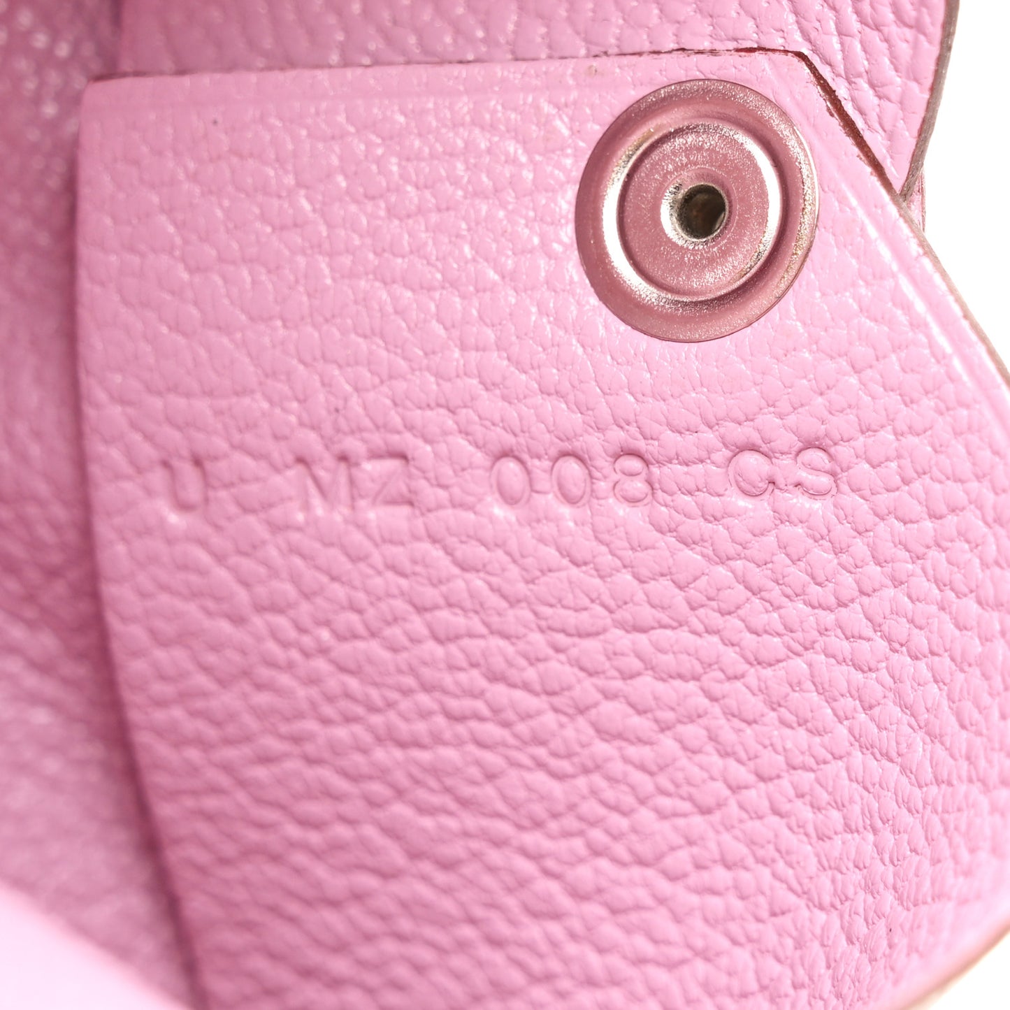 Chevre Mysore Verso Calvi Card Case Quebracho Mauve Sylvestre