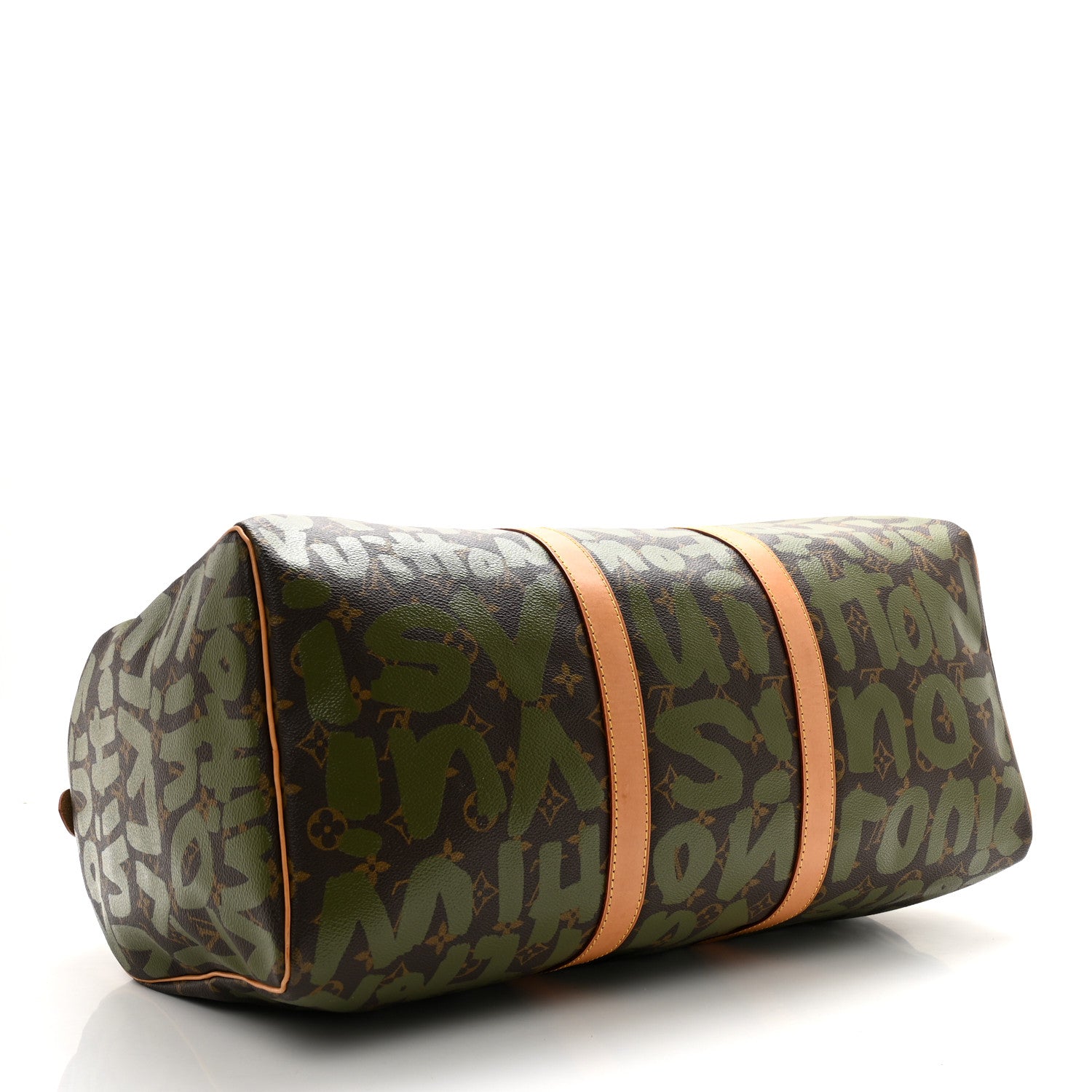 Louis Vuitton Graffiti Keepall 50 Kaki 3 of 17