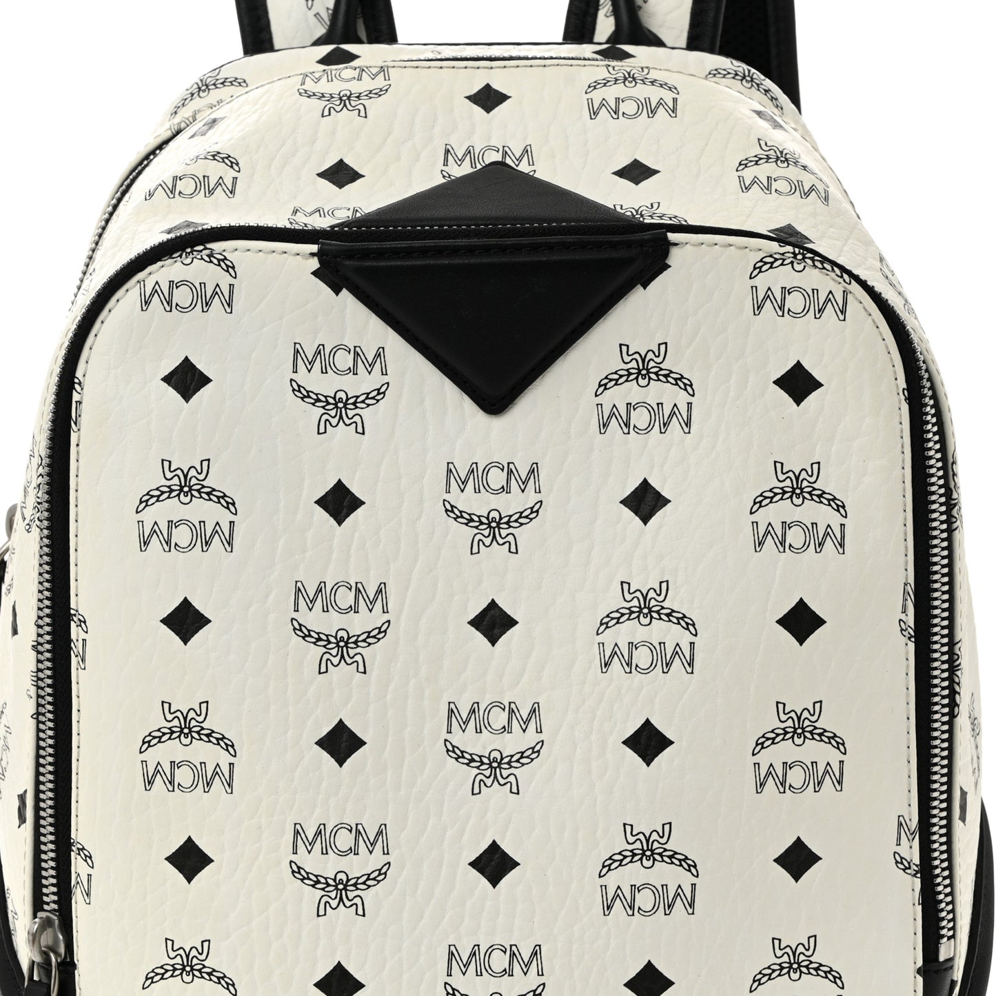 Visetos Small Duke Backpack White Black