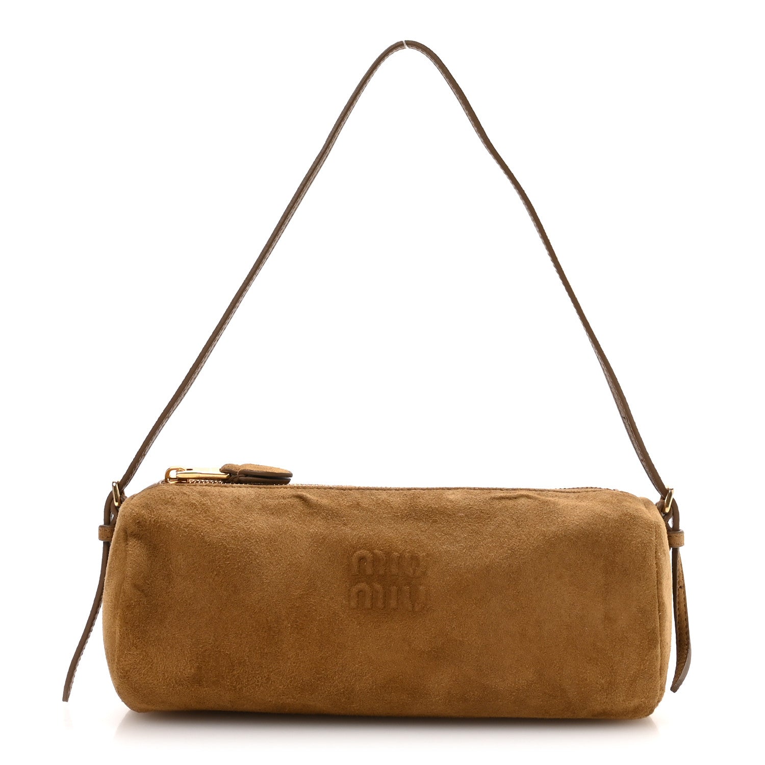 MIU MIU ボディバッグ Miu Miu Suede Pouch Olive Green 1841575 – FASHIONPHILE