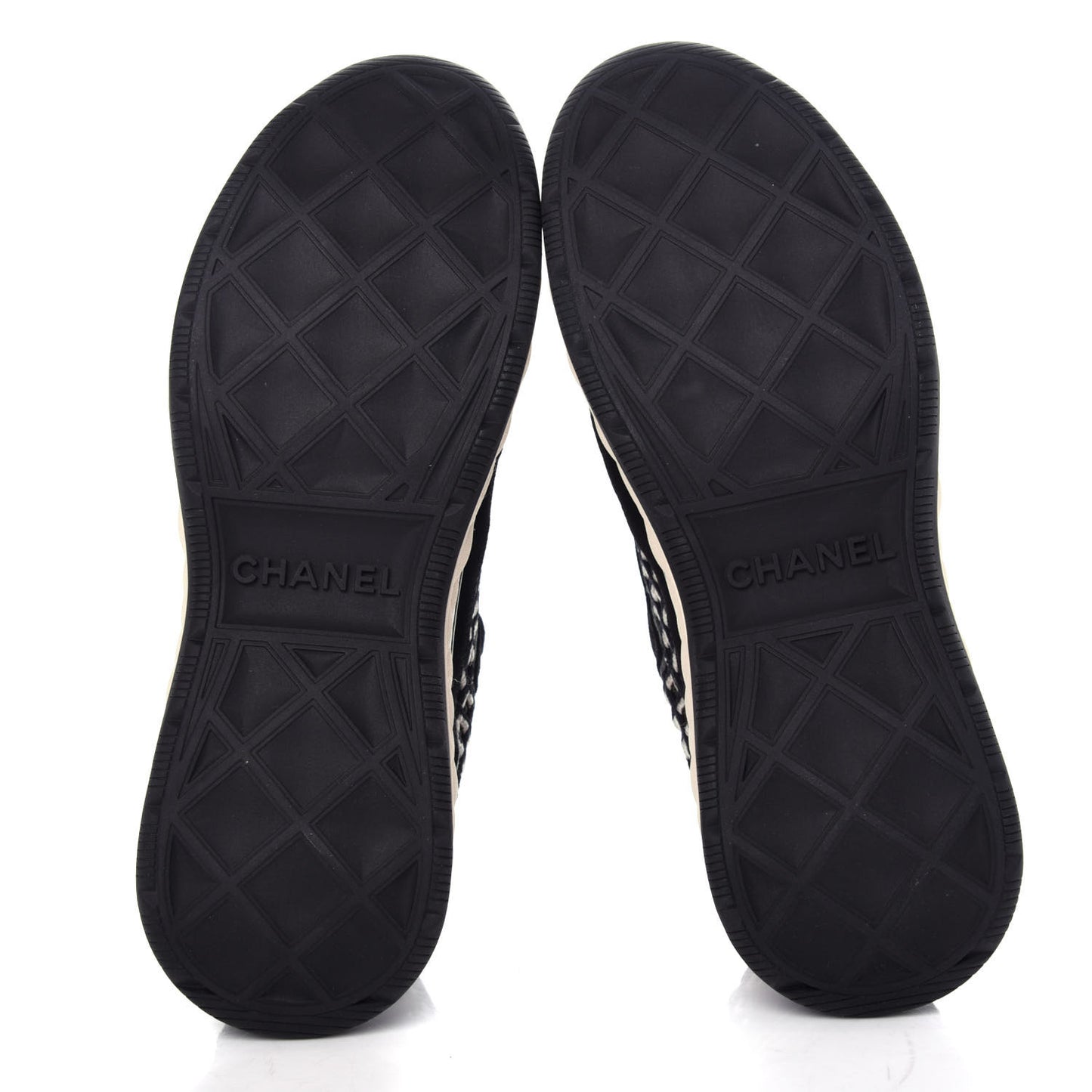 Suede Calfskin Embroidered CC Sneakers 39.5 Black