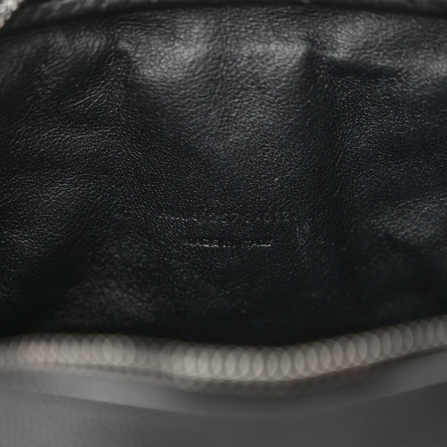 Grain De Poudre Matelasse Monochrome Monogram Mini Lou Camera Bag Black