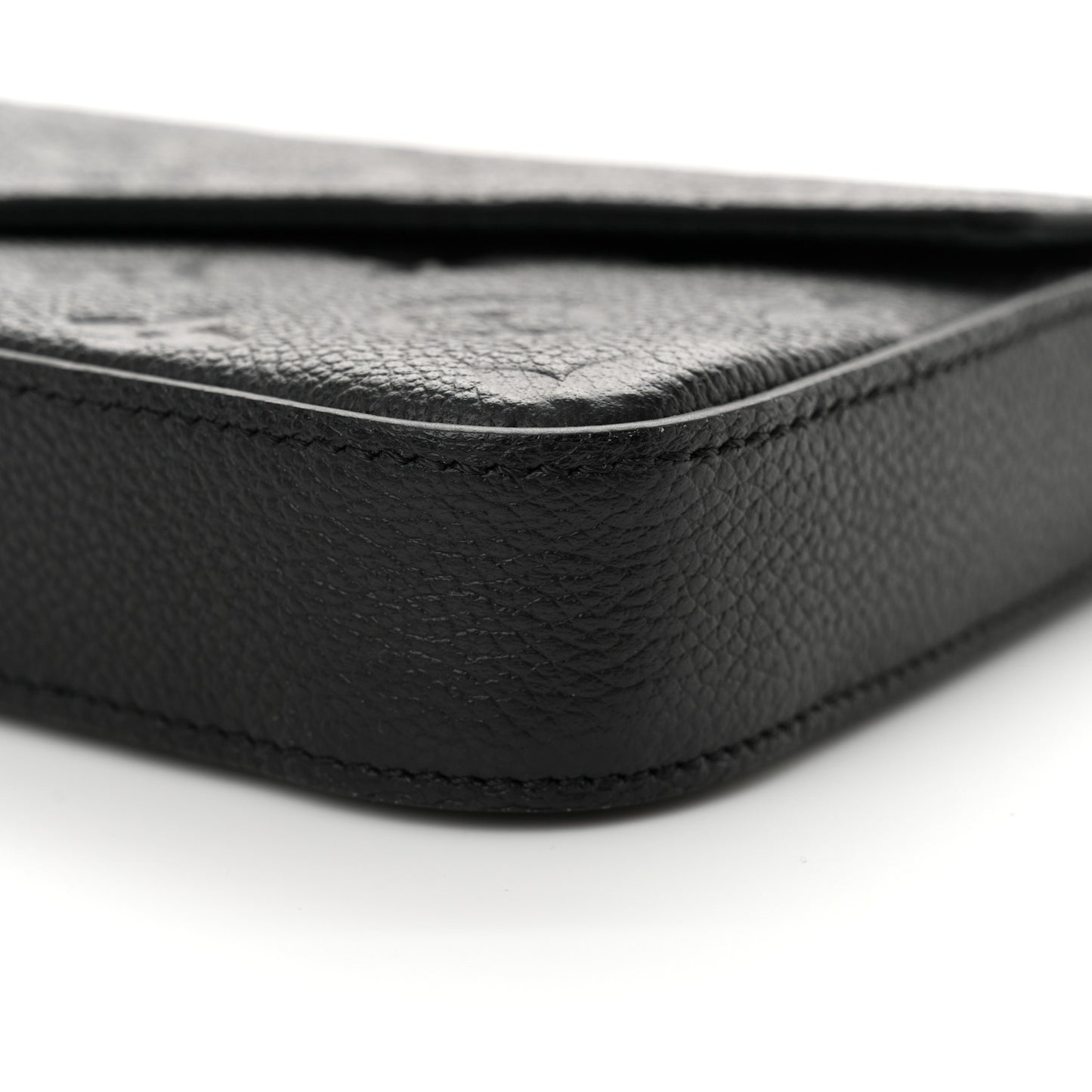 Empreinte Pochette Felicie Chain Wallet Black