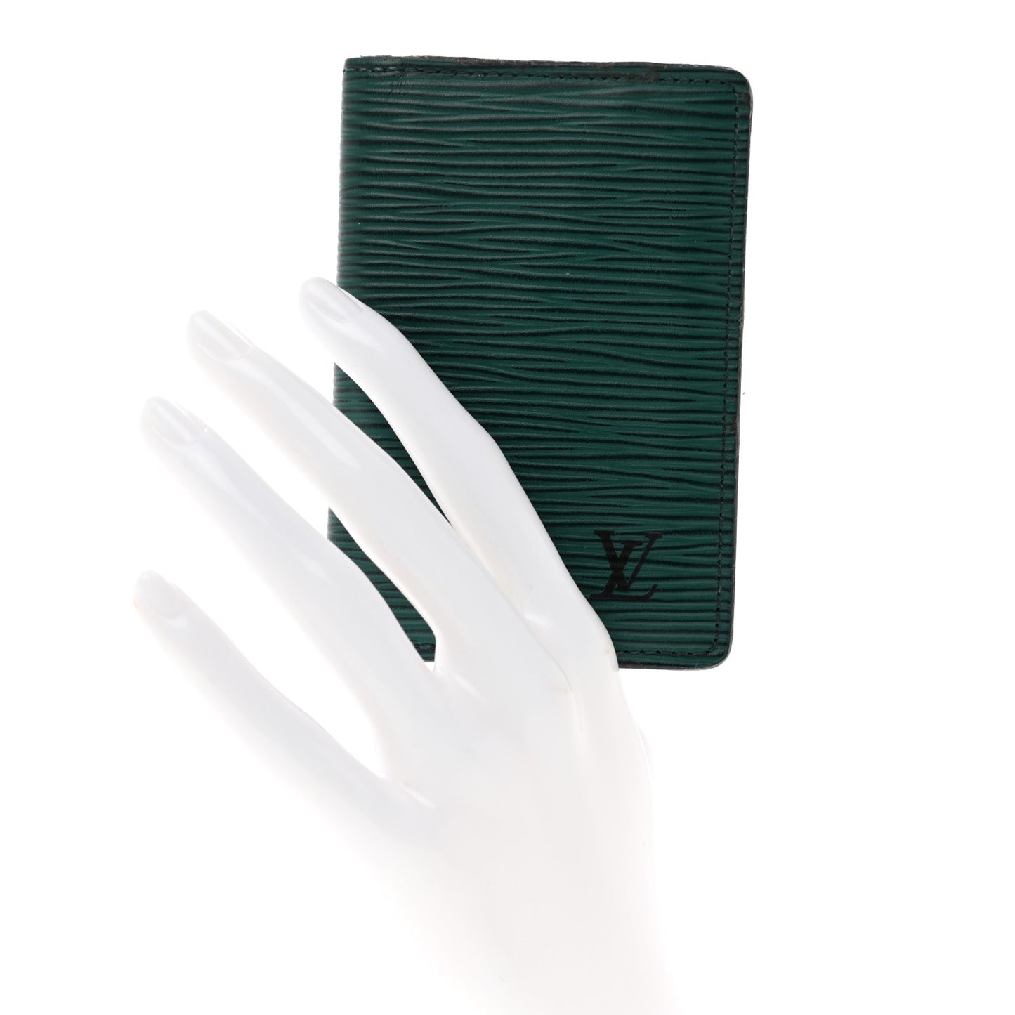 Epi Monogram Eclipse Pocket Organizer Deep Green