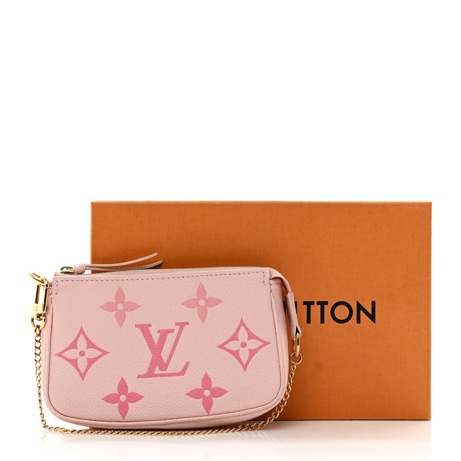 Louis Vuitton Empreinte Monogram Giant By The Pool Mini Pochette Accessories Bouton De Rose 9 of 9