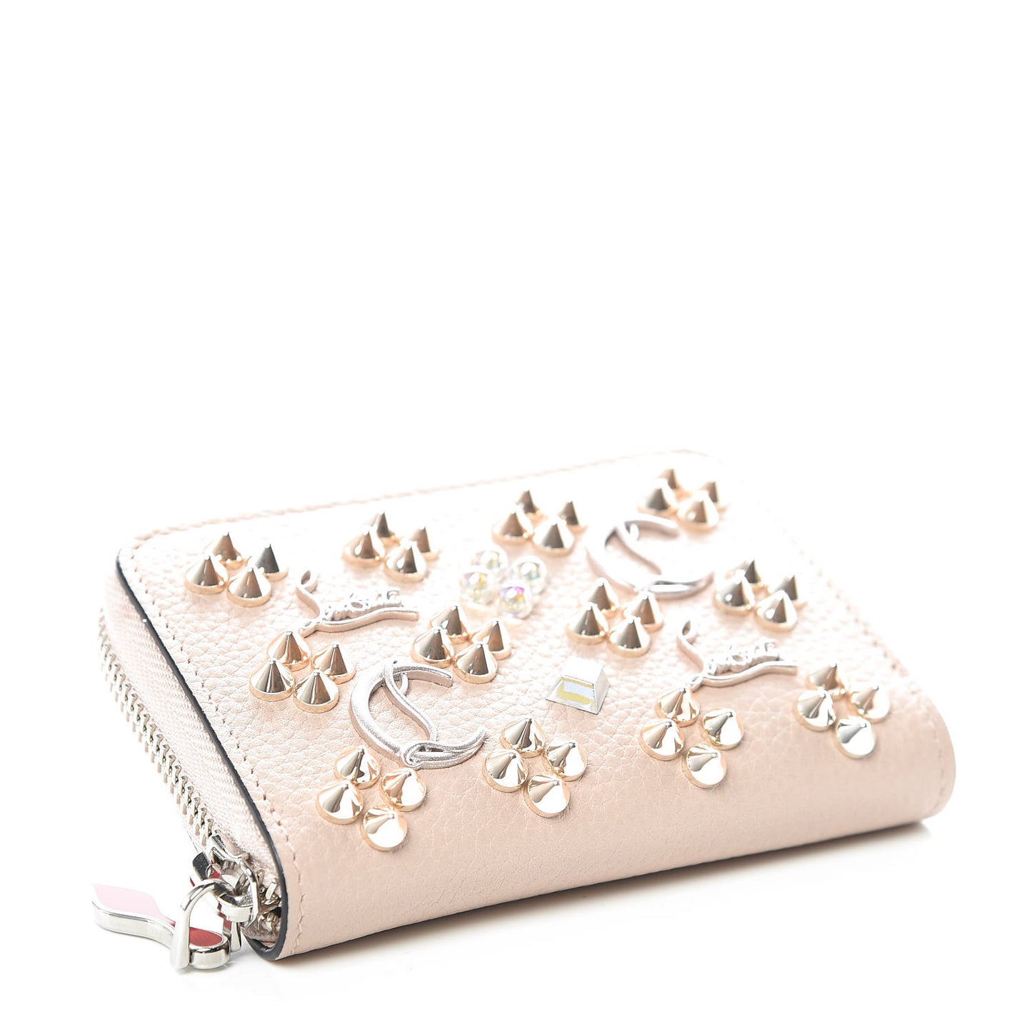 Calfskin Loubinthesky Panettone Coin Purse Ballerina
