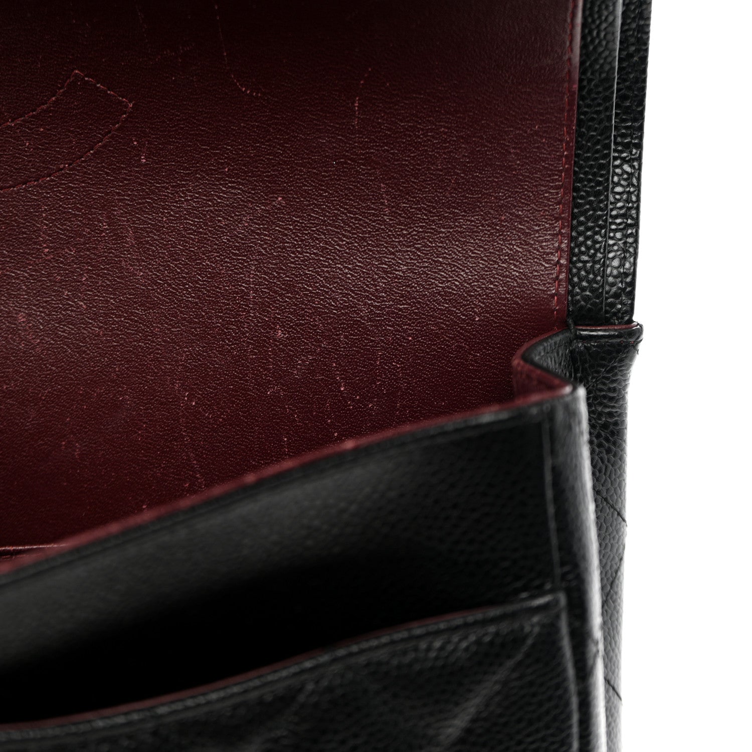 Chanel Caviar Maxi Double Flap Black 11 of 11