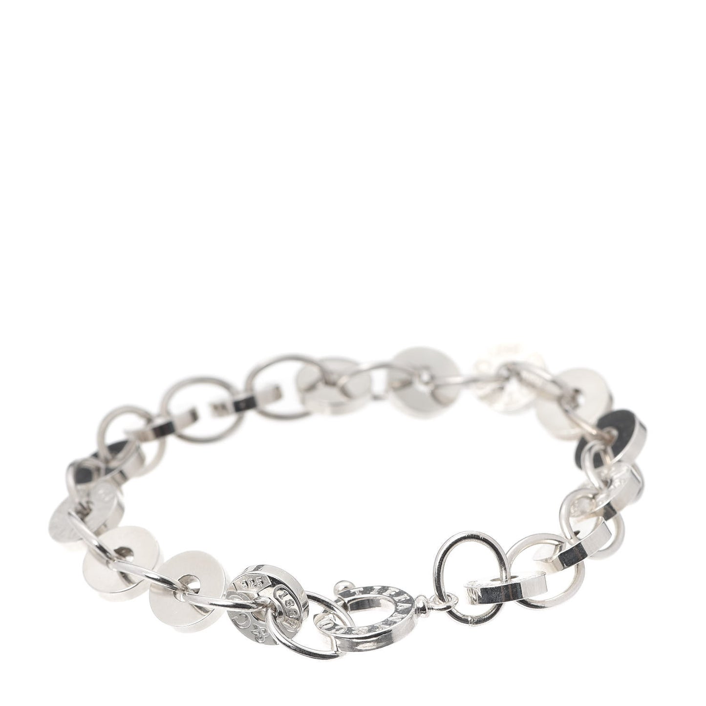 Sterling Silver 1837 Circle Bracelet