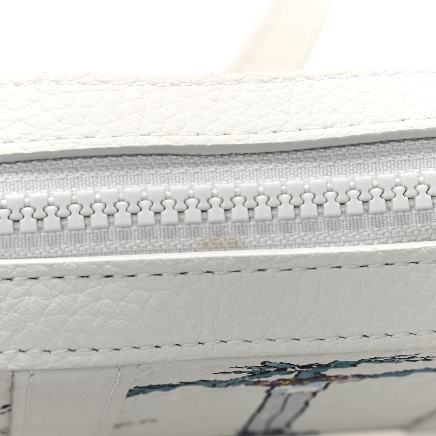 Taurillon Monogram LV Friends Soft Trunk Wallet White