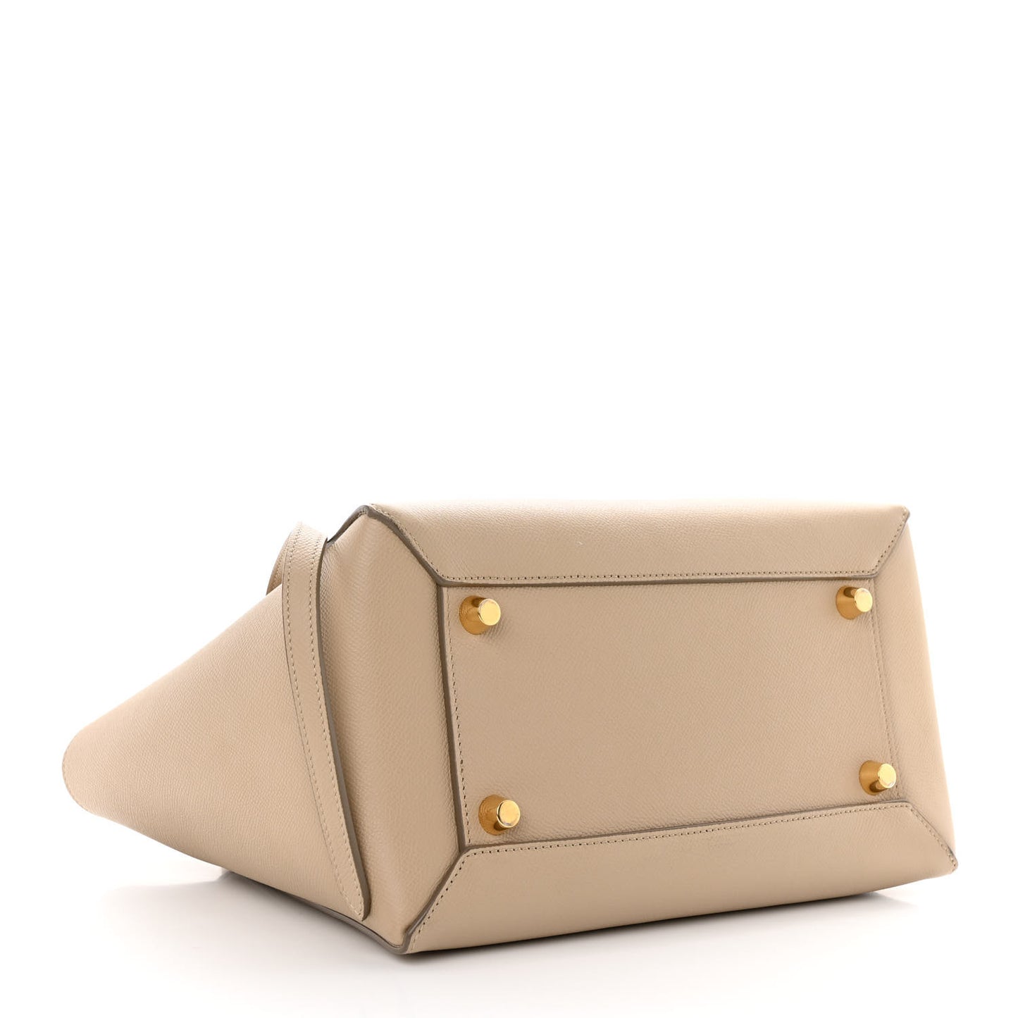 Grained Calfskin Mini Belt Bag Light Taupe