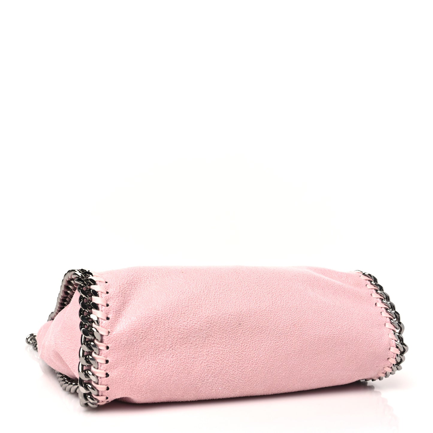 Shaggy Deer Mini Falabella Fold Over Tote Pink