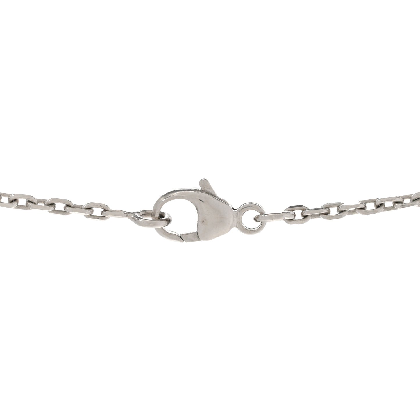 Palladium Mini Pop H Pendant Necklace Rose Dragee