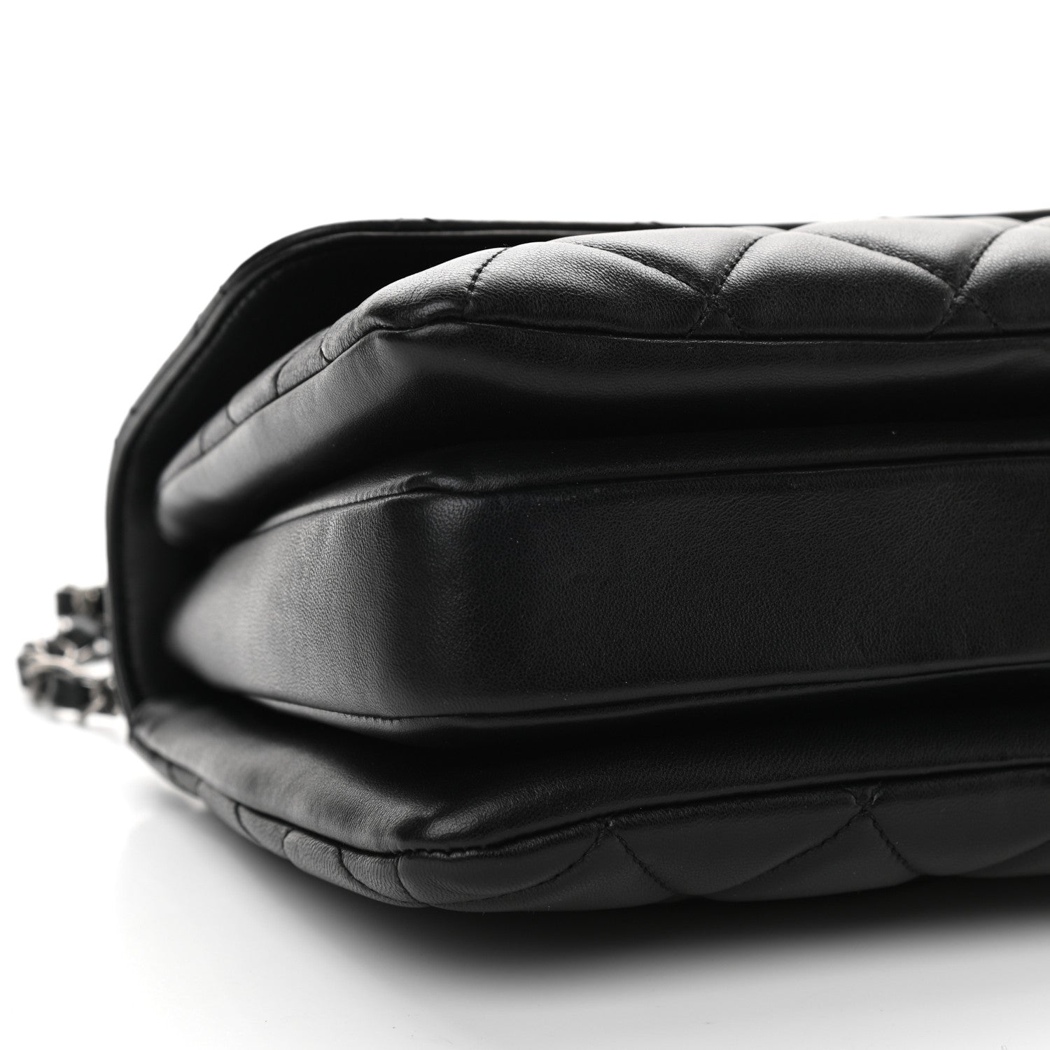 Chanel Lambskin Quilted Small Trendy CC Dual Handle Flap Bag Black 8 of 9
