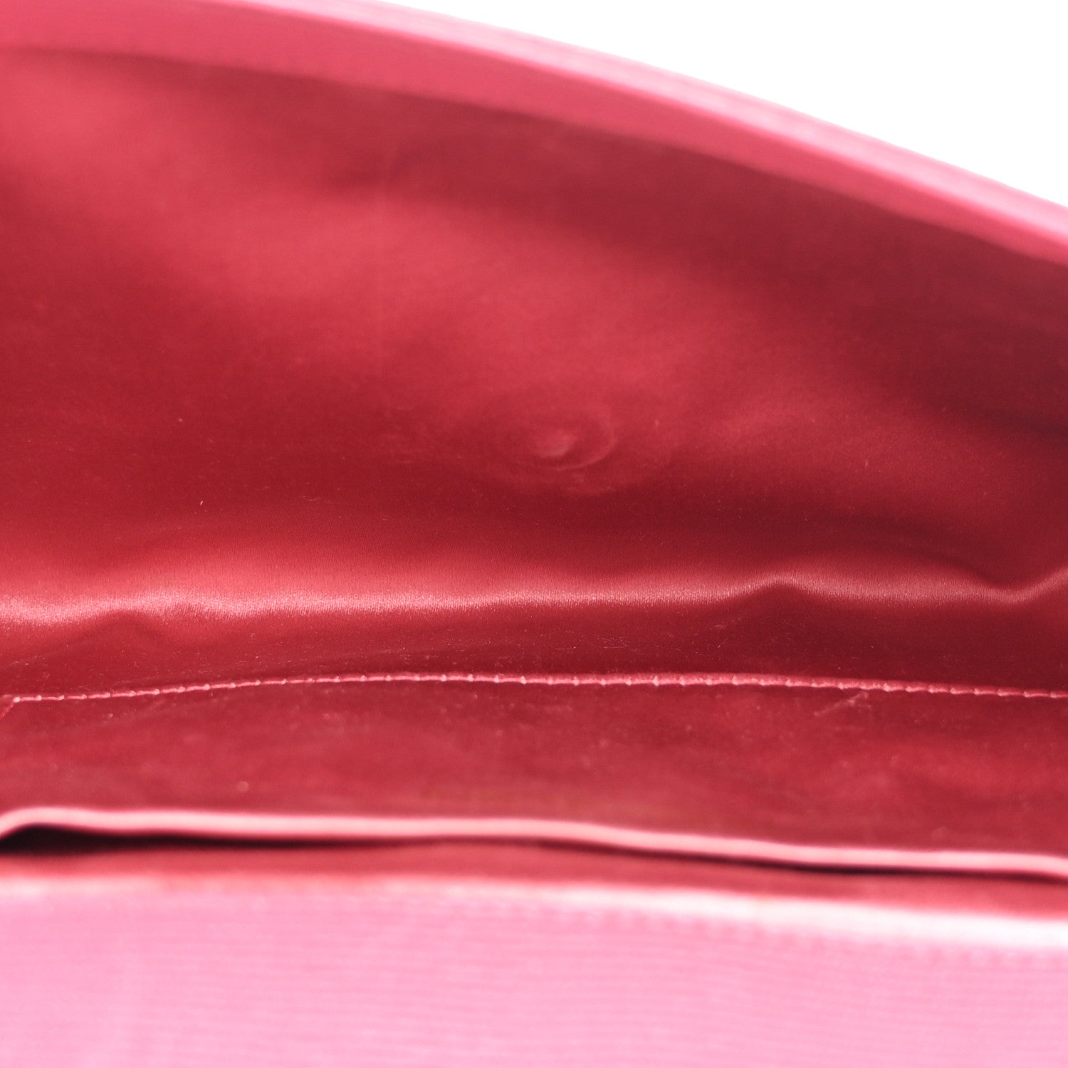 Saint Laurent Textured Calfskin Y Ligne Clutch Fuchsia 5 of 12