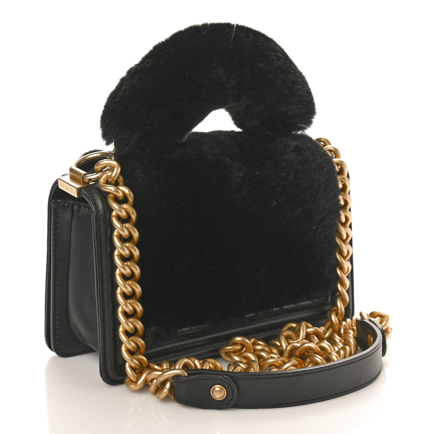 Orylag Small Boy Top Handle Flap Black