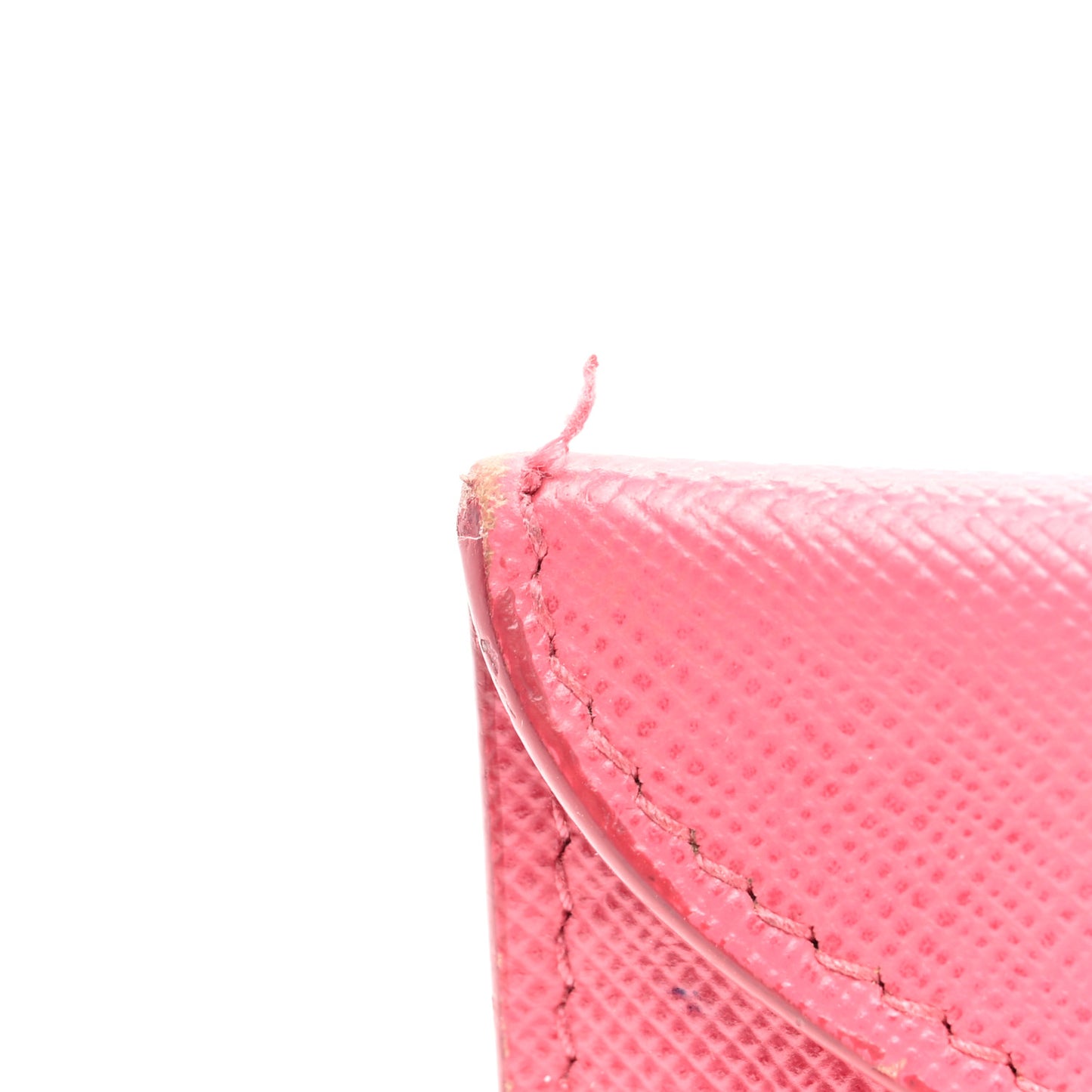 Saffiano Metal Envelope Wallet Peonia