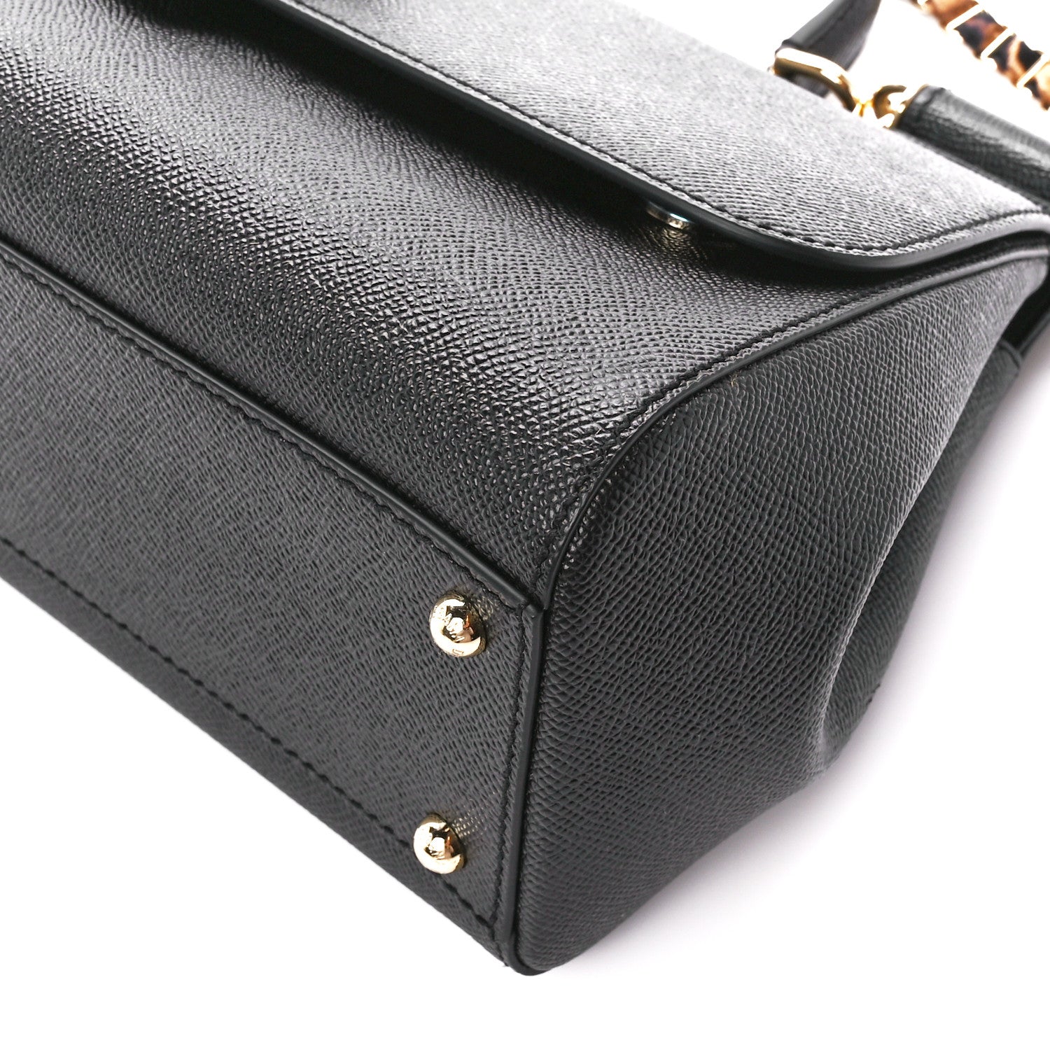 Dolce & Gabbana Dauphine Medium Miss Sicily Satchel Black 10 of 10