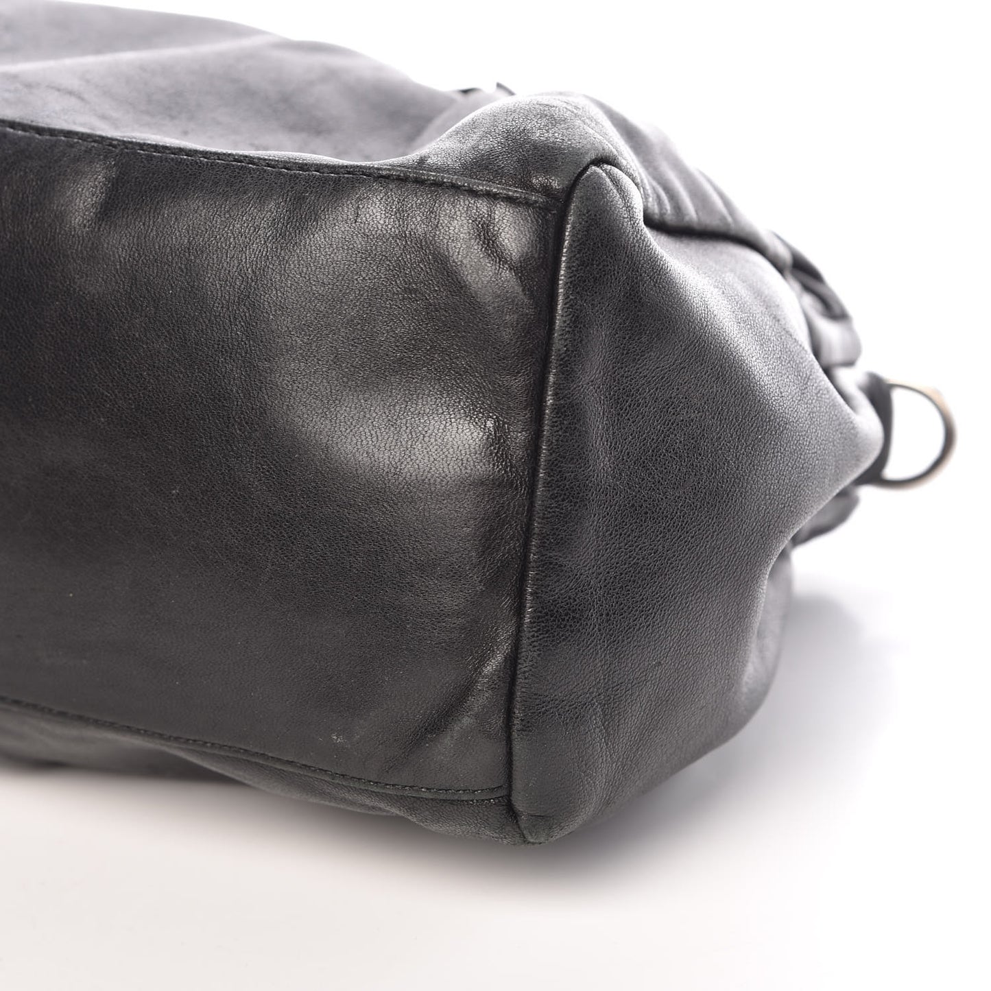 Nappa Mini Bow Tote Black